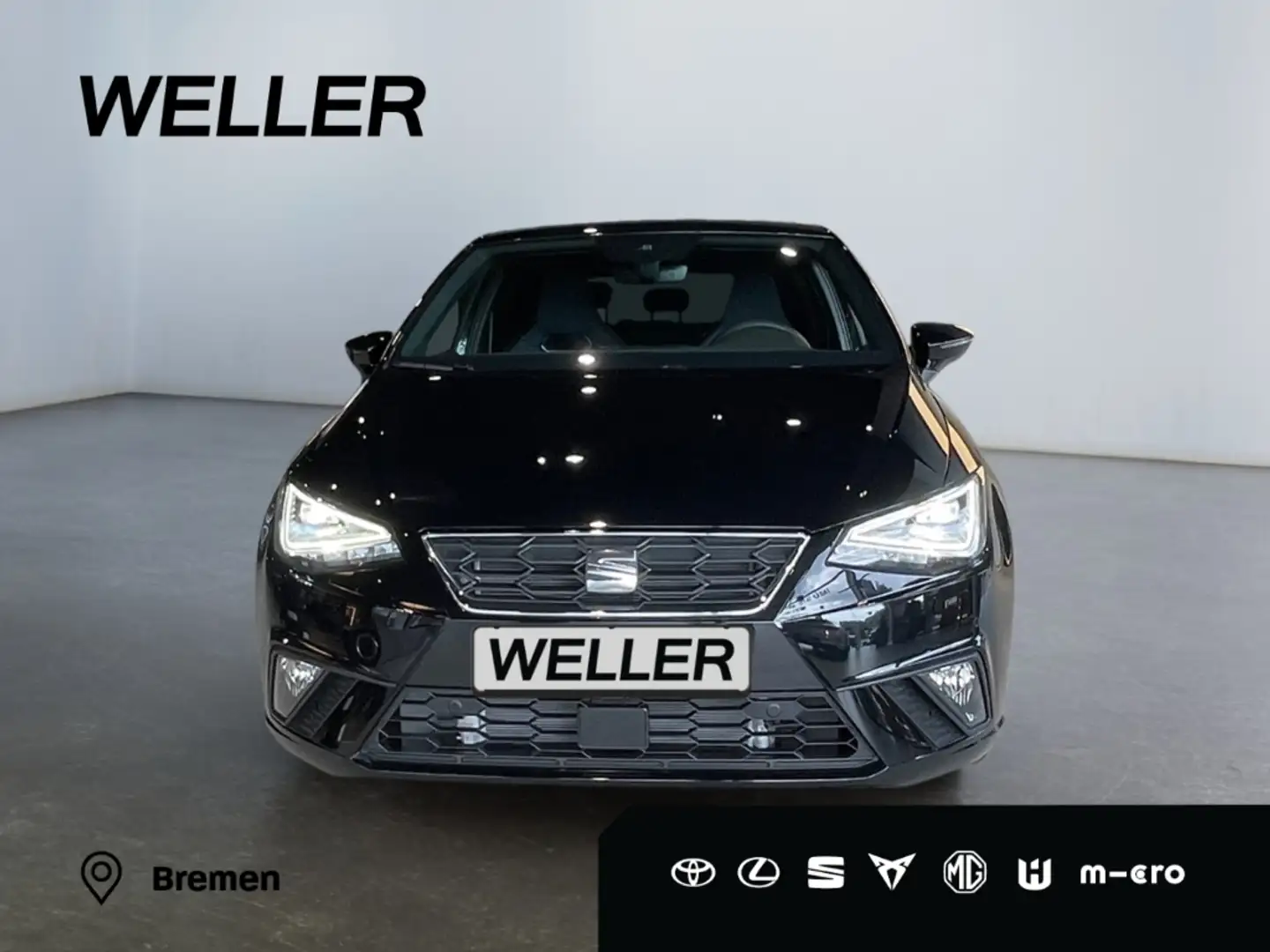 SEAT Ibiza 1.0 TSI DSG FR Black Edition *Navi*LED*CAM* Schwarz - 2