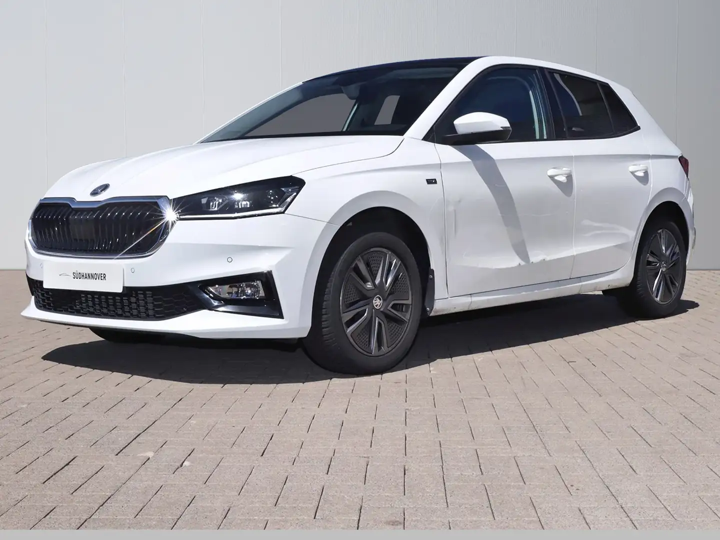 Skoda Fabia Selection 1.0 TSI DSG PANO+NAVI+LED+SHZ Weiß - 1