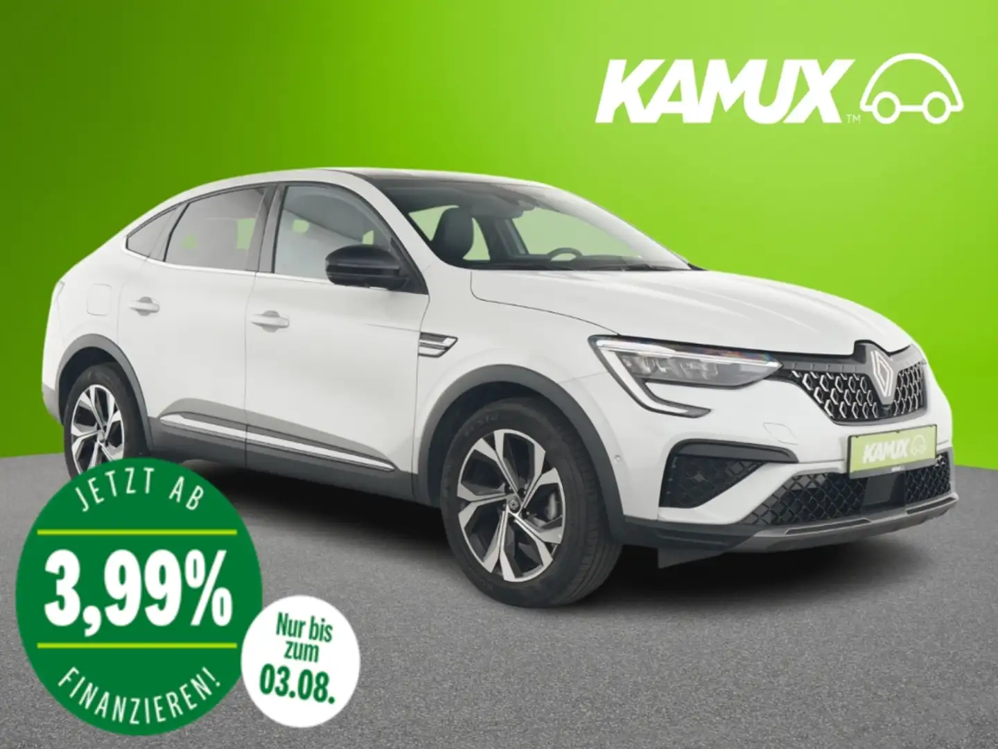 Renault Arkana 1.3TCe Aut.Techno+LED+NAVI+VIRTUAL+KAMERA Білий - 1