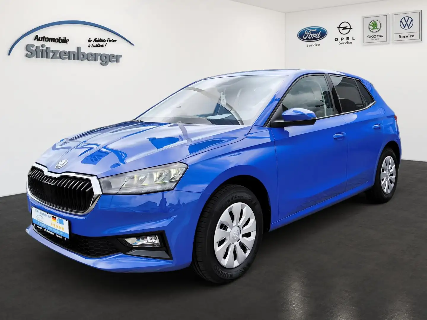 Skoda Fabia Essence 1.0 MPI *Sitzheizung*Klimaanlage Blau - 1