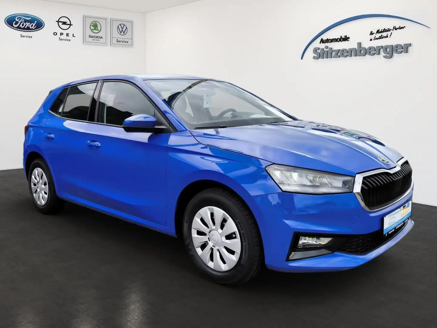 Skoda Fabia Essence 1.0 MPI *Sitzheizung*Klimaanlage Blau - 2