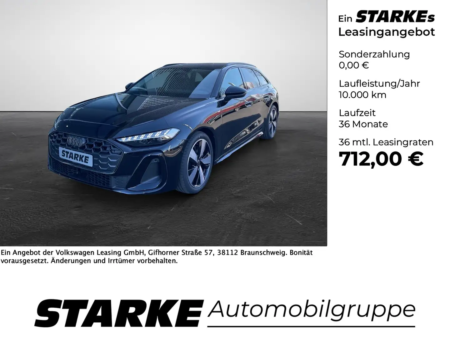 Audi A5 Avant TDI S tronic S line Schwarz - 1