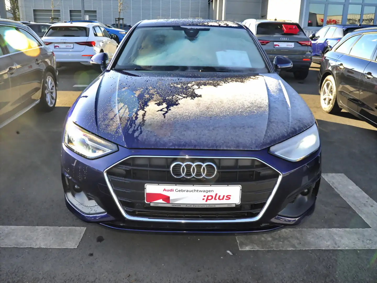Audi A4 35 TFSI Navi PDC Sitzheizung Leder Rückfahrk. Blau - 2