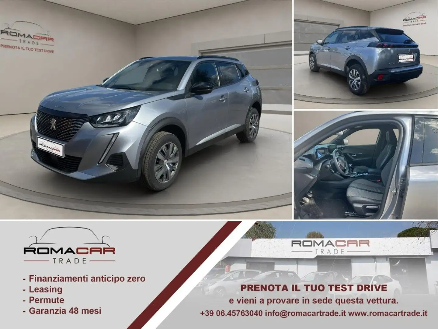 Peugeot 2008 130 S&S Allure Pack Gris - 1
