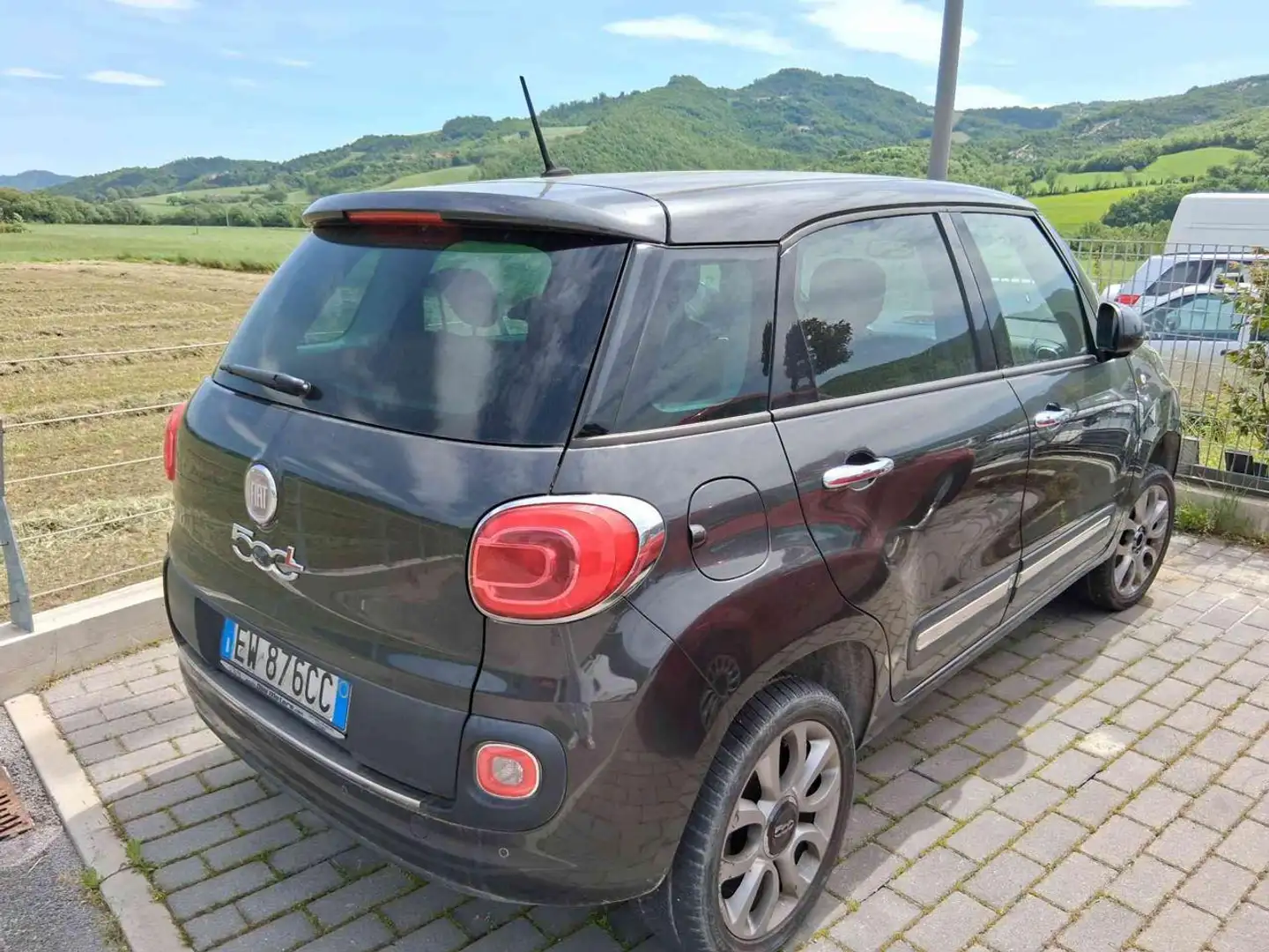 Fiat 500L 0.9 TwinAir Turbo Natural Power Lounge TETTO VETRO Grigio - 1