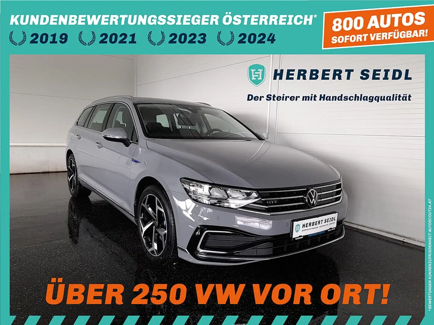 Volkswagen Passat Variant GTE e-Hybrid DSG *LEDER / 18 ZOLL / LED / NAVI ... Grau - 1