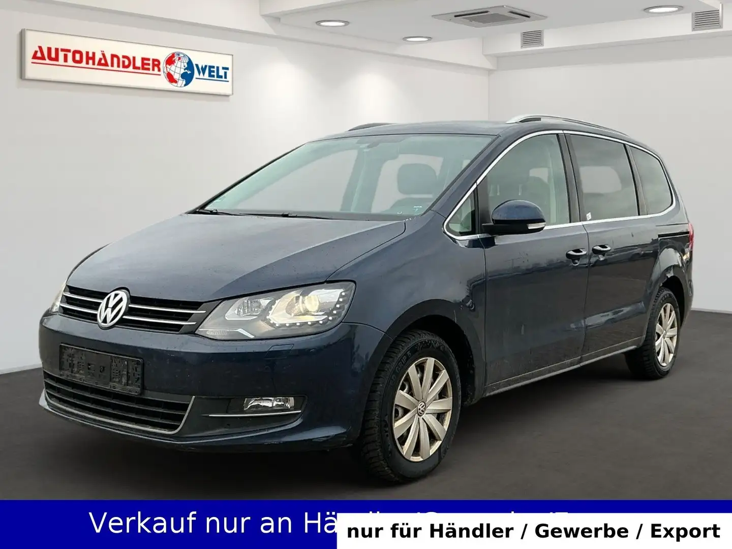 Volkswagen Sharan 2.0 TDI Cup BMT 4Motion Blau - 1