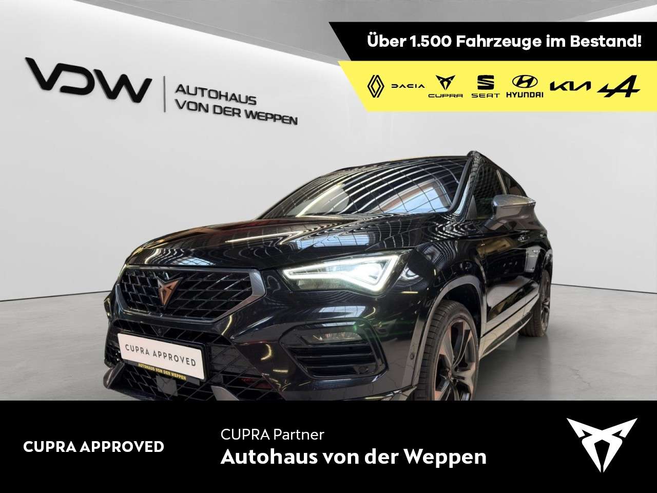 Cupra Ateca — Cupra Ateca VZ 4Drive AHK, LED, Navi, SHZ, Kamera Klima Navi