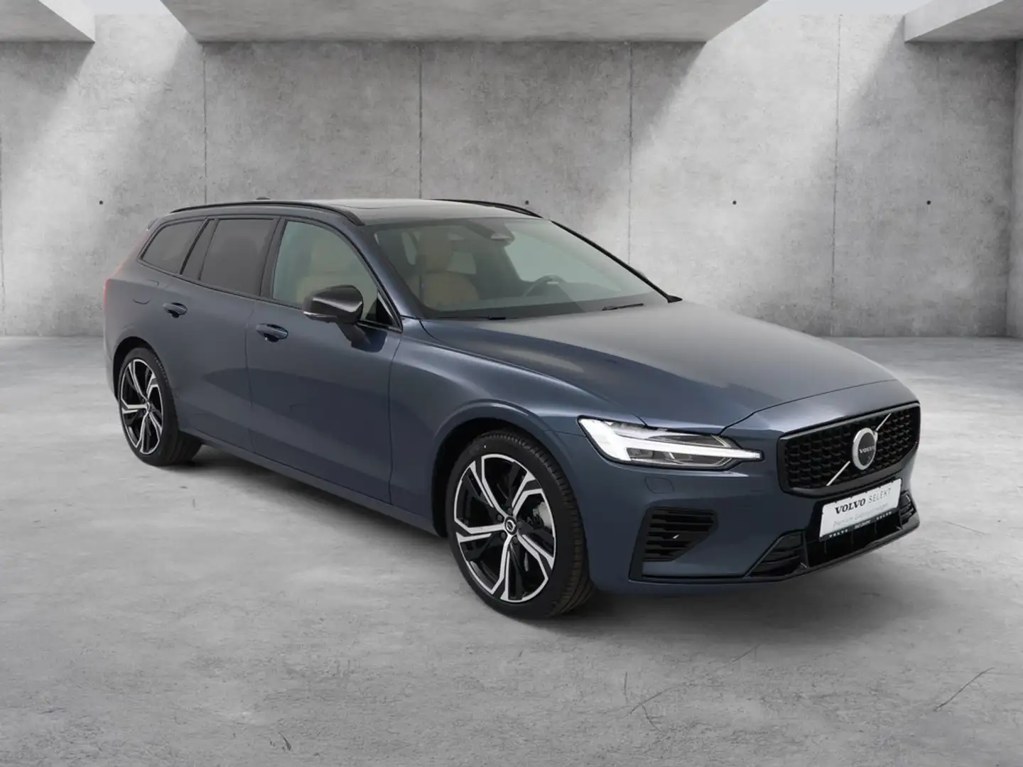 Volvo V60 T6 Ultra Dark Plug-In Hybrid AWD LED 360° Blau - 2