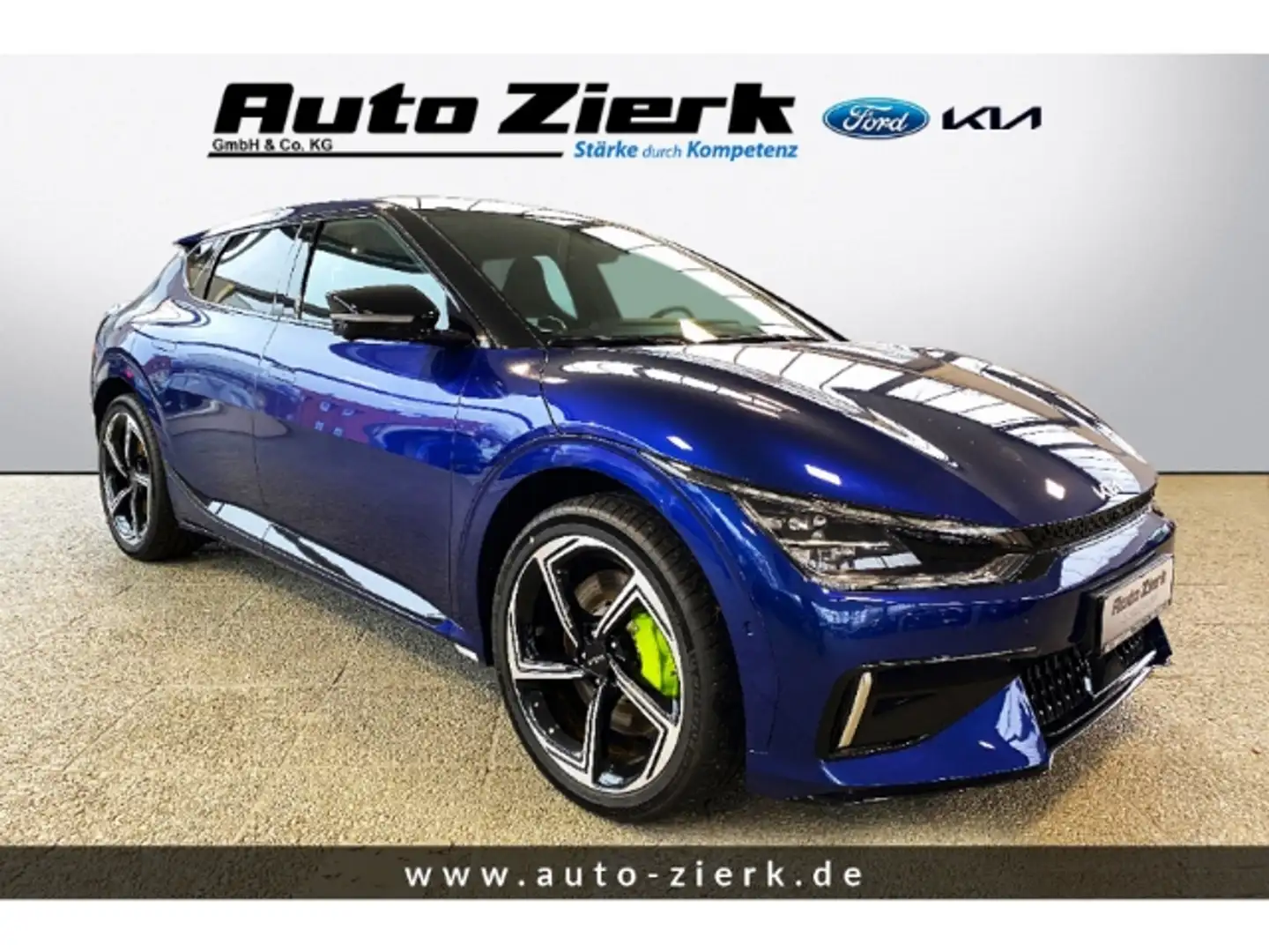 Kia EV6 GT 4WD Elektro 77kW NAVI LED ACC HUD PANO Blau - 2