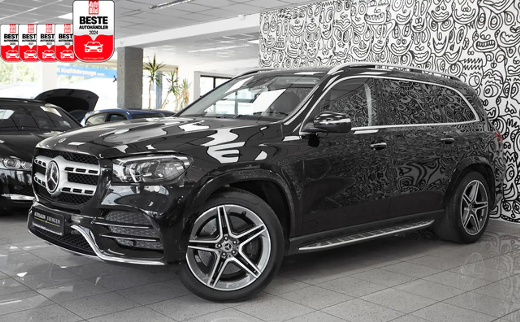 Mercedes-Benz GLS 400 d 3x AMG SPORT*OFFROAD-PRO*MASSAGE*7SITZ Schwarz - 1