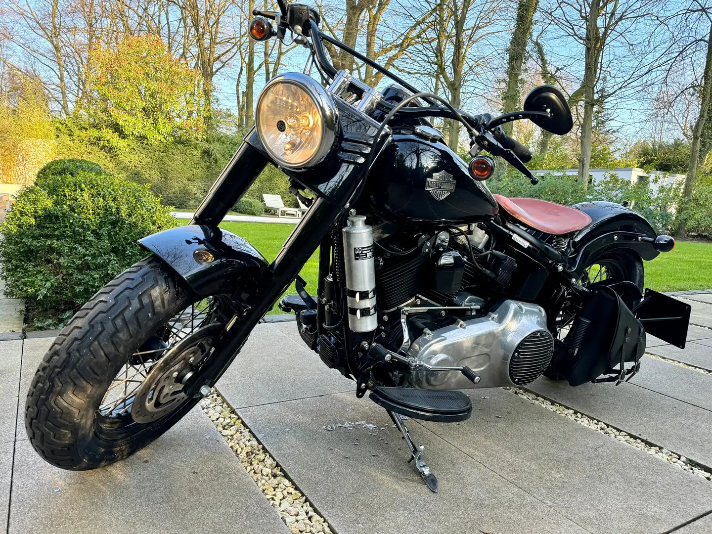Harley-Davidson Softail Slim FLS 103 - Gute Ausstattung -NP 26.000 Euro- Schwarz - 1