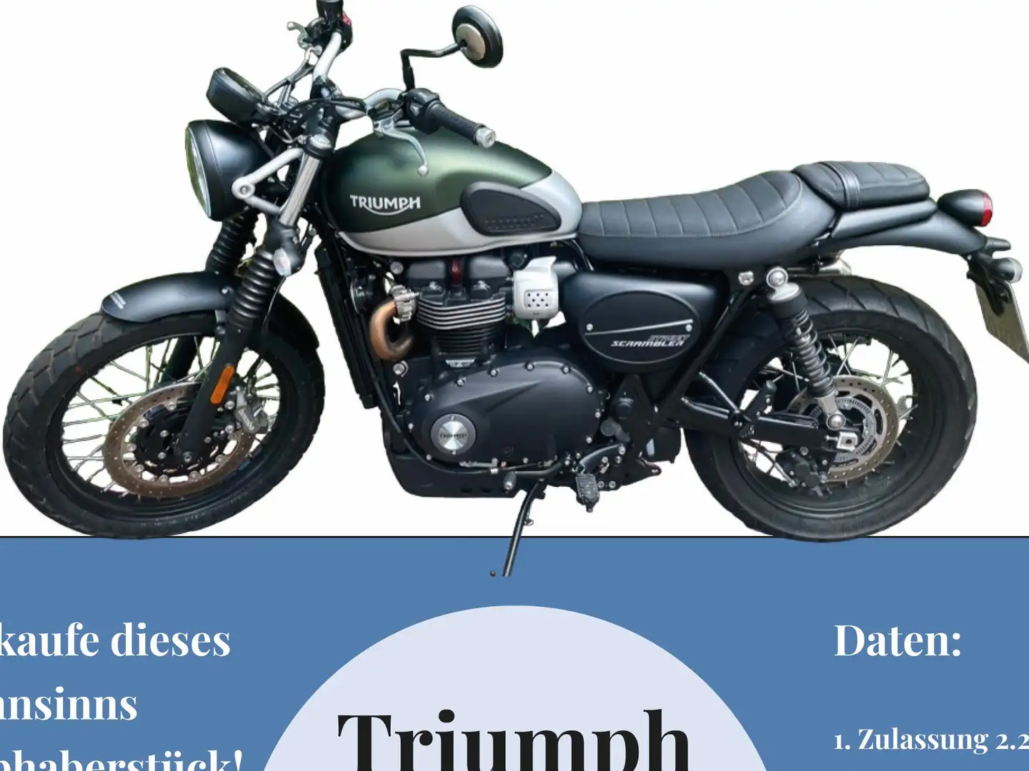 Triumph Scrambler 900 Negru - 1