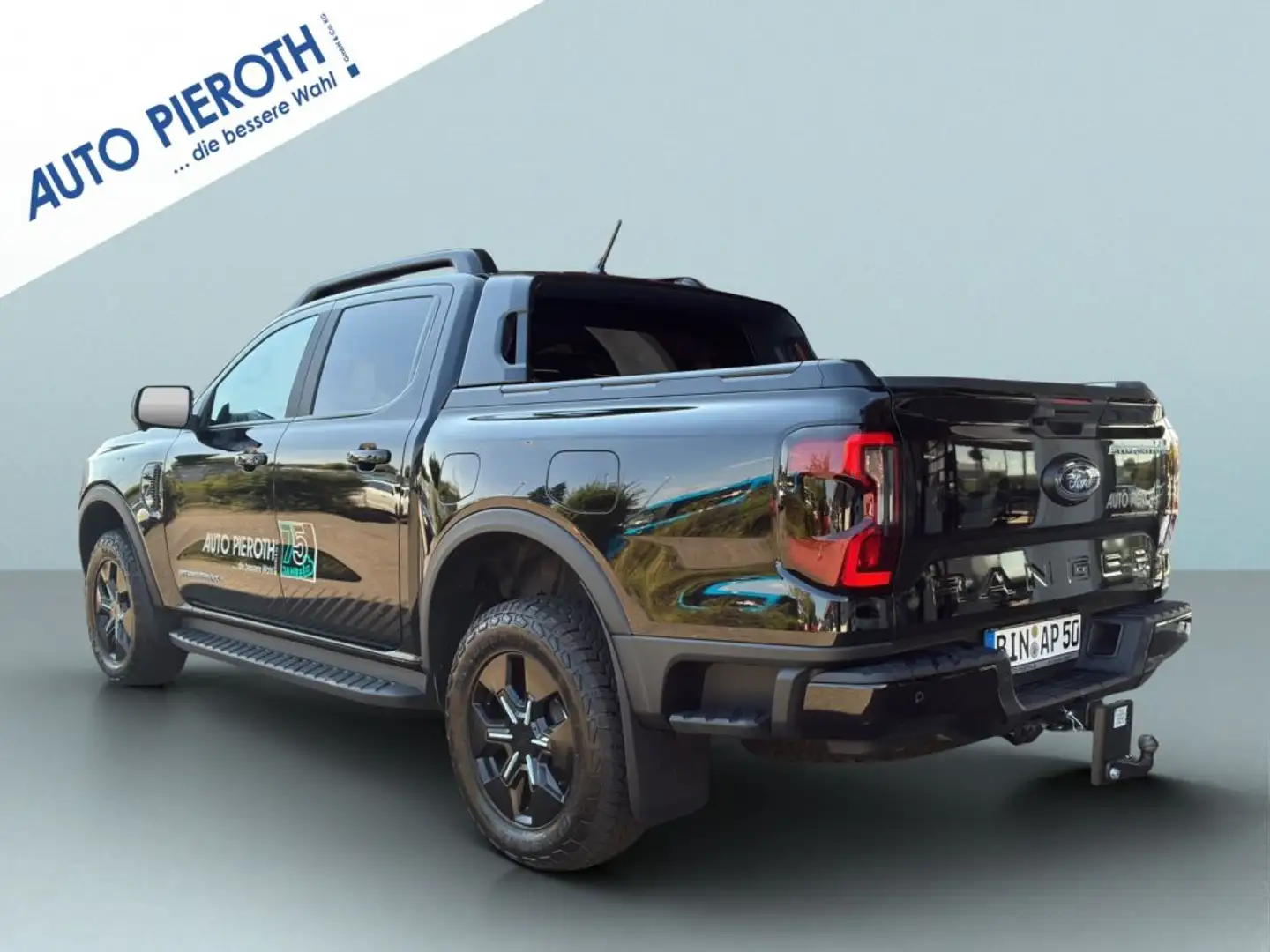 Ford Ranger 2,3 l EcoBoost Doppelkabine PHEV Stormtrak Schwarz - 2
