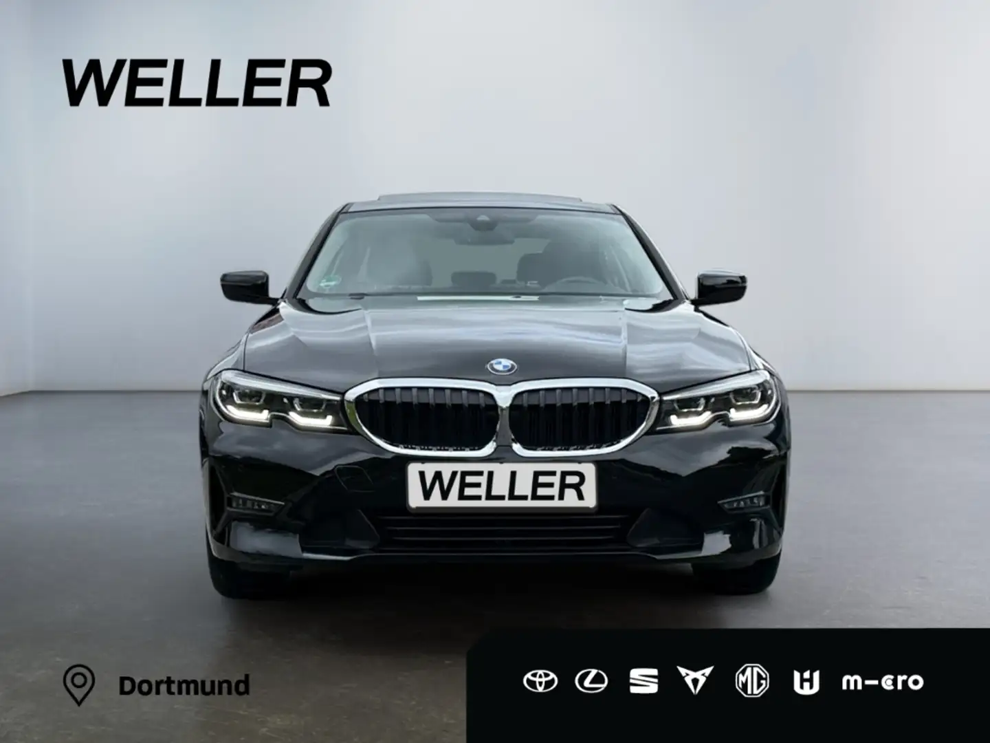 BMW 320 i Advantage *LED*Pano*Navi*SHZ*CarPlay*PDC* Schwarz - 2