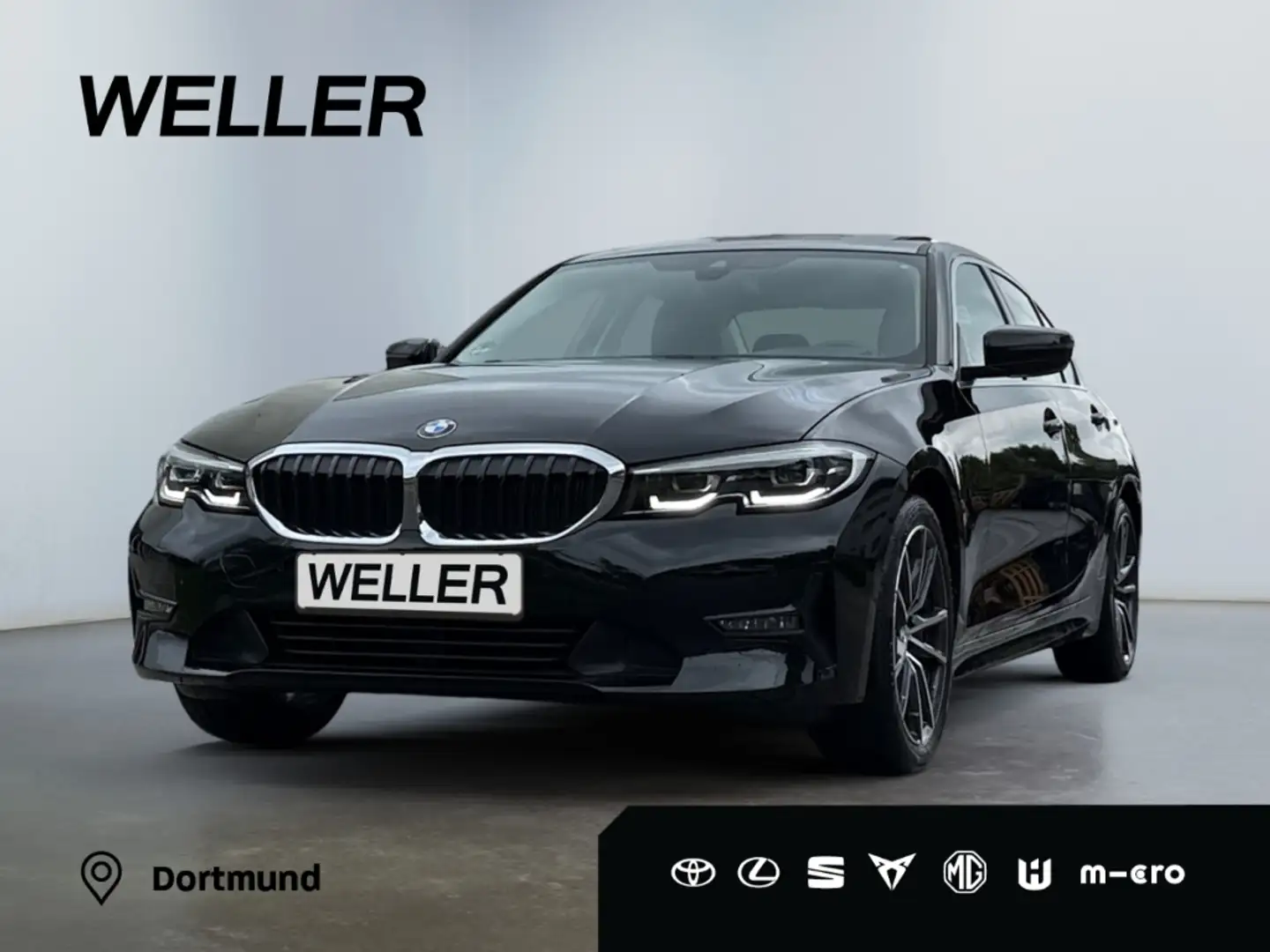 BMW 320 i Advantage *LED*Pano*Navi*SHZ*CarPlay*PDC* Schwarz - 1