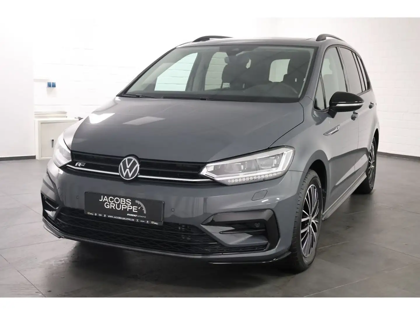 Volkswagen Touran 1.5 TSI R-Line "Black Style" DSG,Navi, Grau - 2