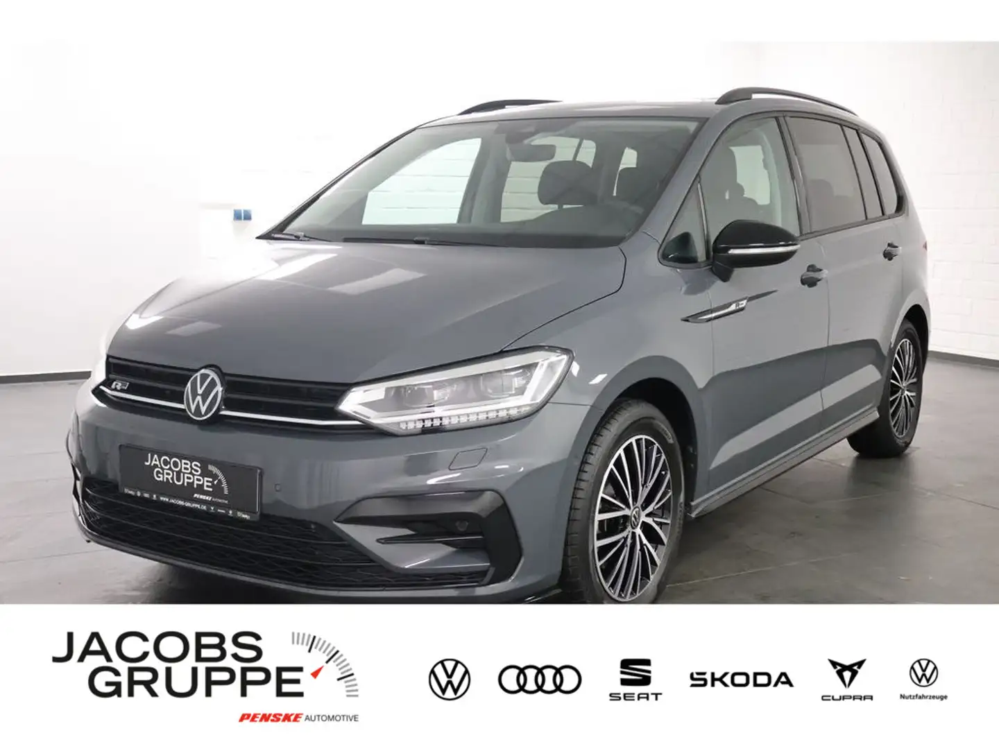 Volkswagen Touran 1.5 TSI R-Line "Black Style" DSG,Navi, Grau - 1