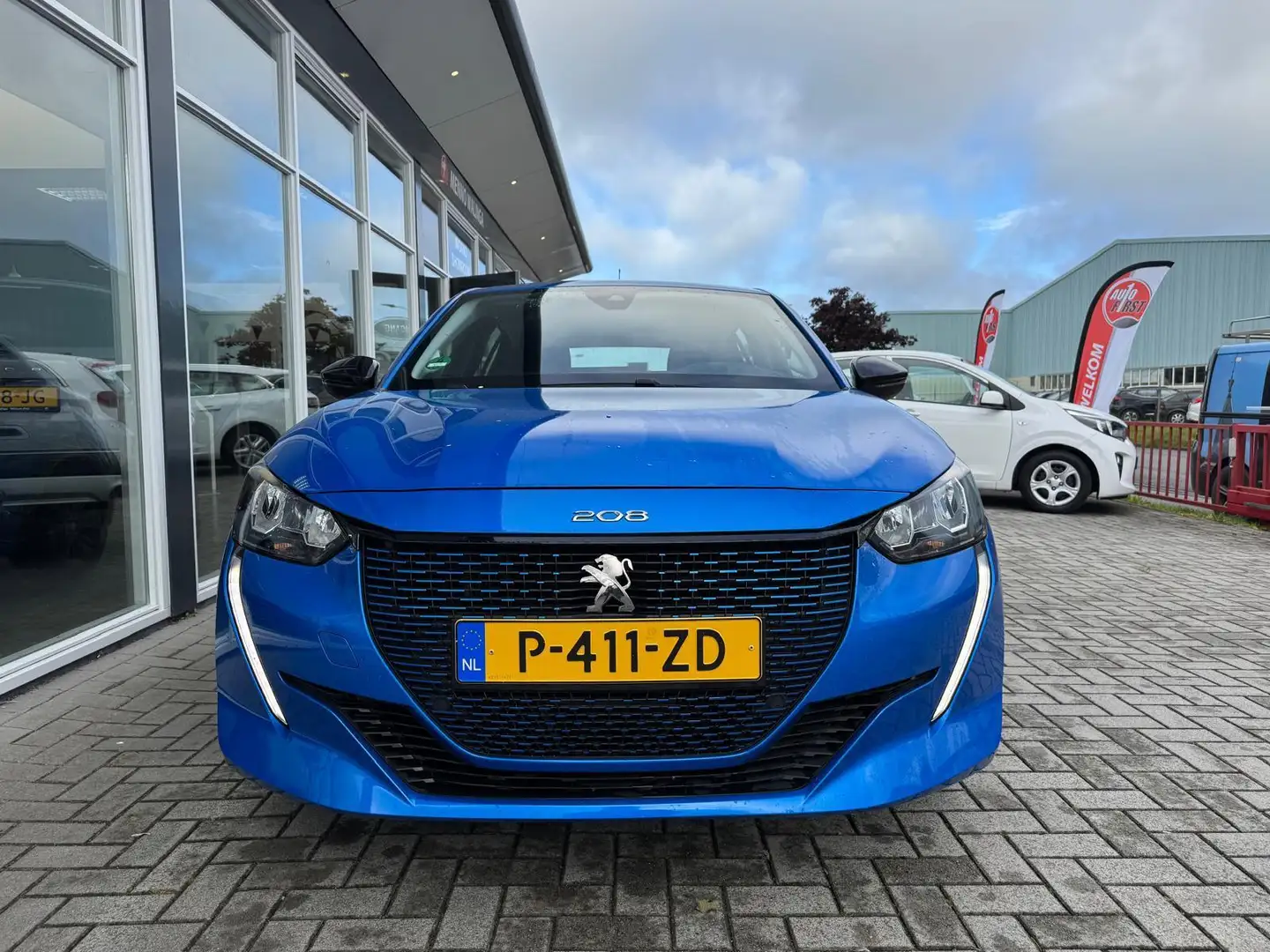 Peugeot e-208 EV Active Pack 50 kWh|Airco|CruiseControl|Apple Ca Blau - 2