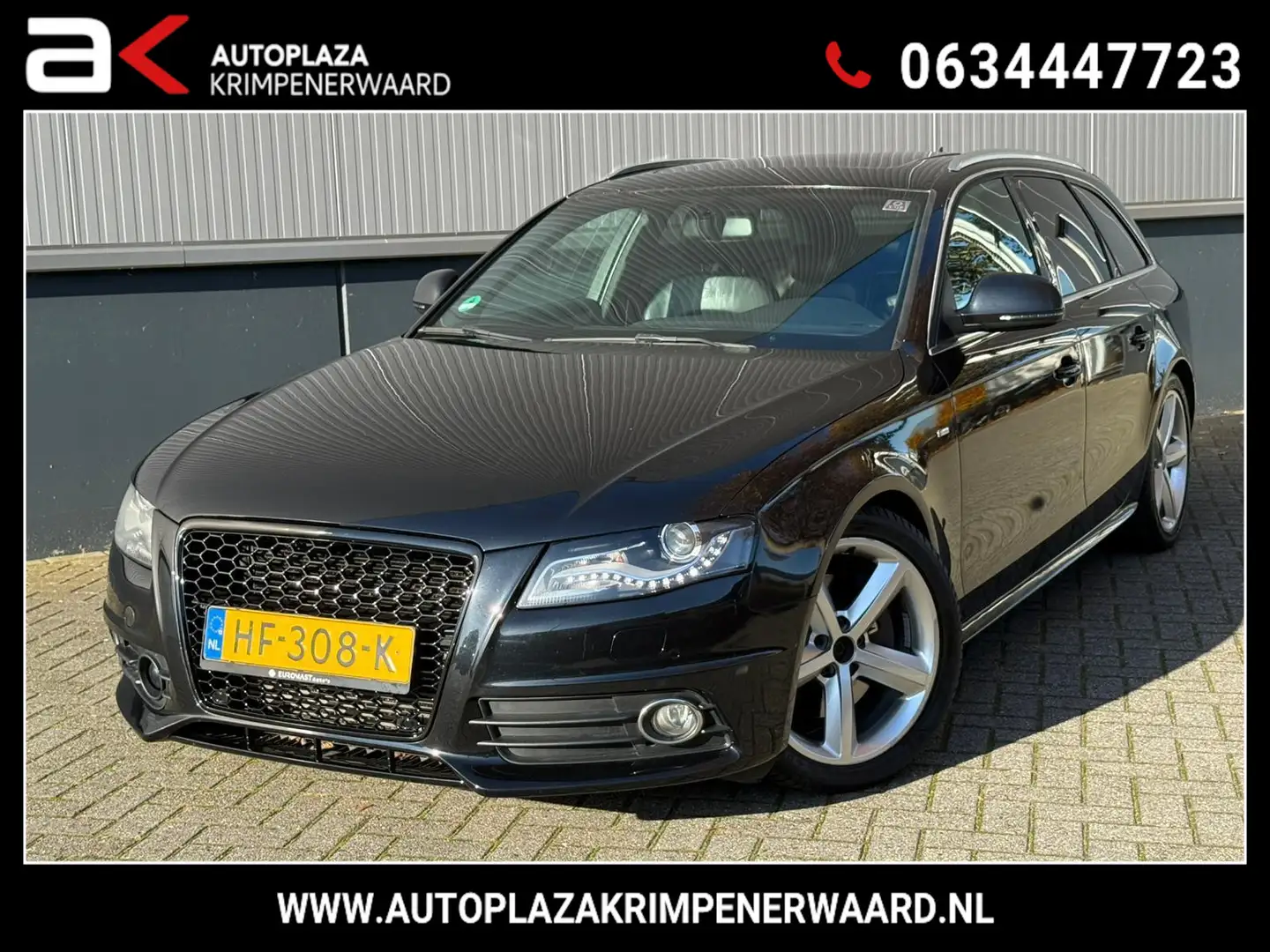 Audi A4 Avant 2.0 TFSI Nieuwe apk NAV cruise leer bekledin Negro - 1