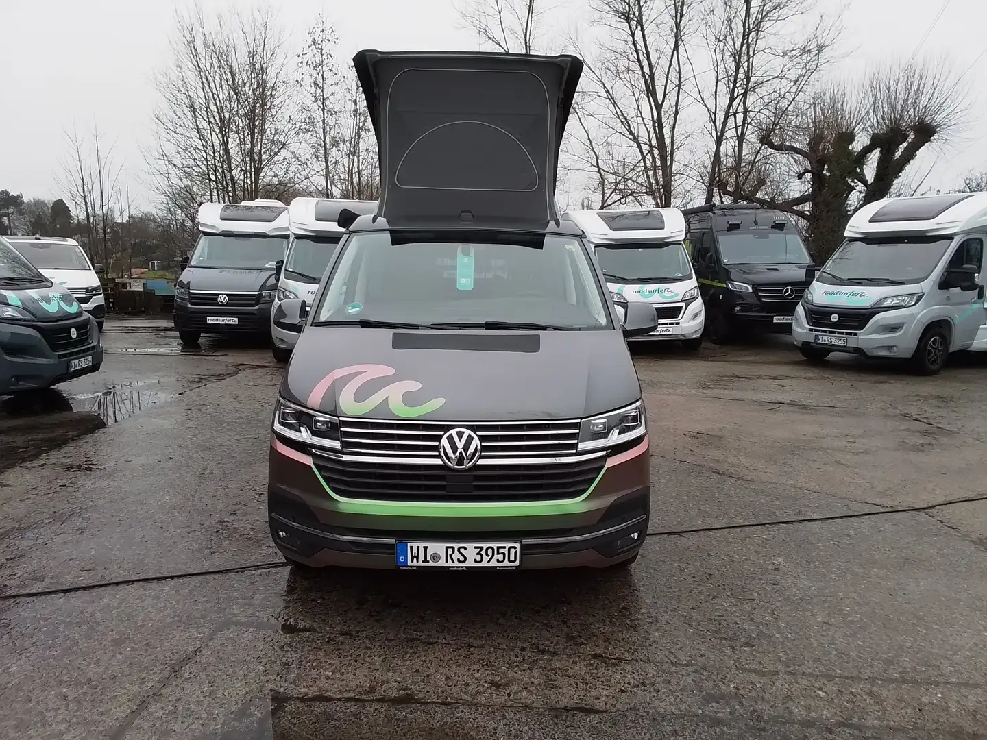 Volkswagen T6.1 California Ocean *el.Aufst.D *LED *Navi *AUT Grijs - 2