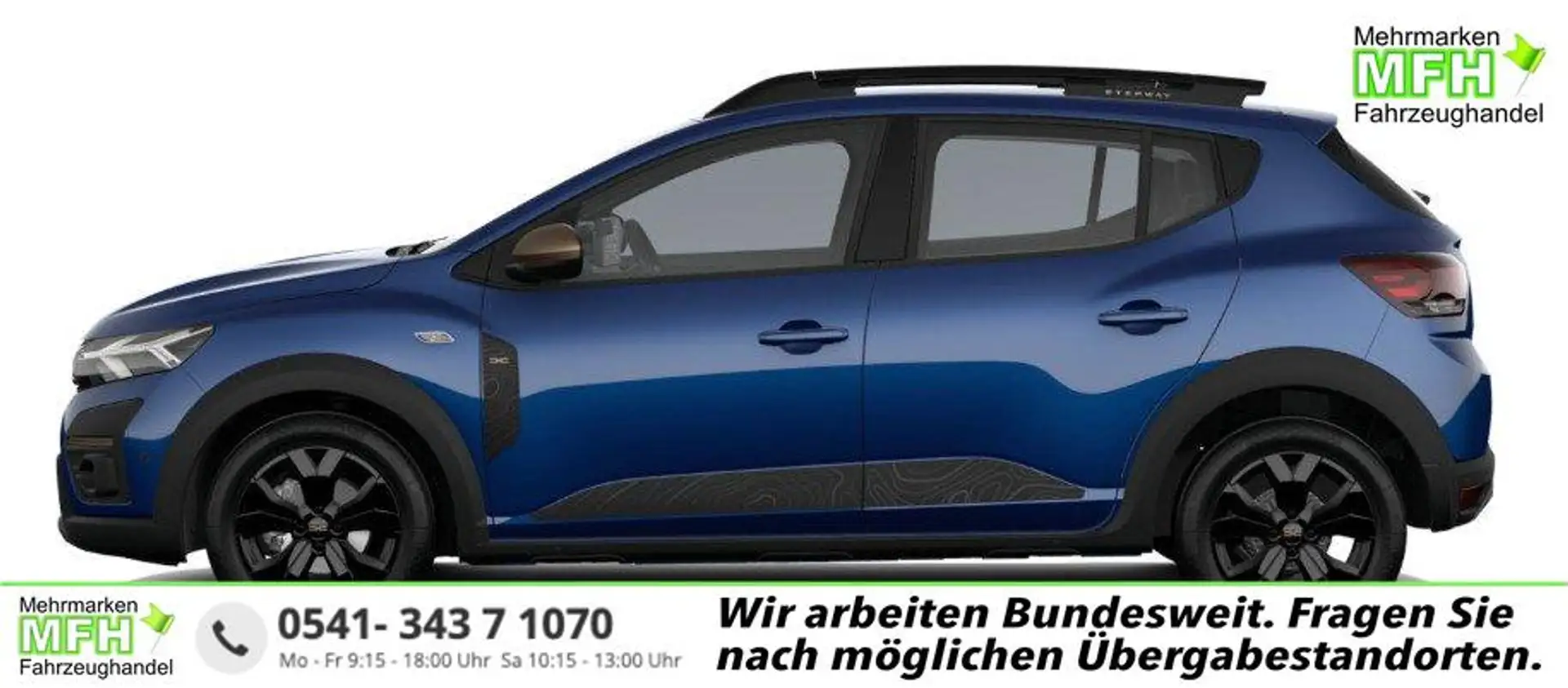 Dacia Sandero Stepway Extreme+ TCe 100 LPG 74 kW (101 PS), Sc... Blau - 1