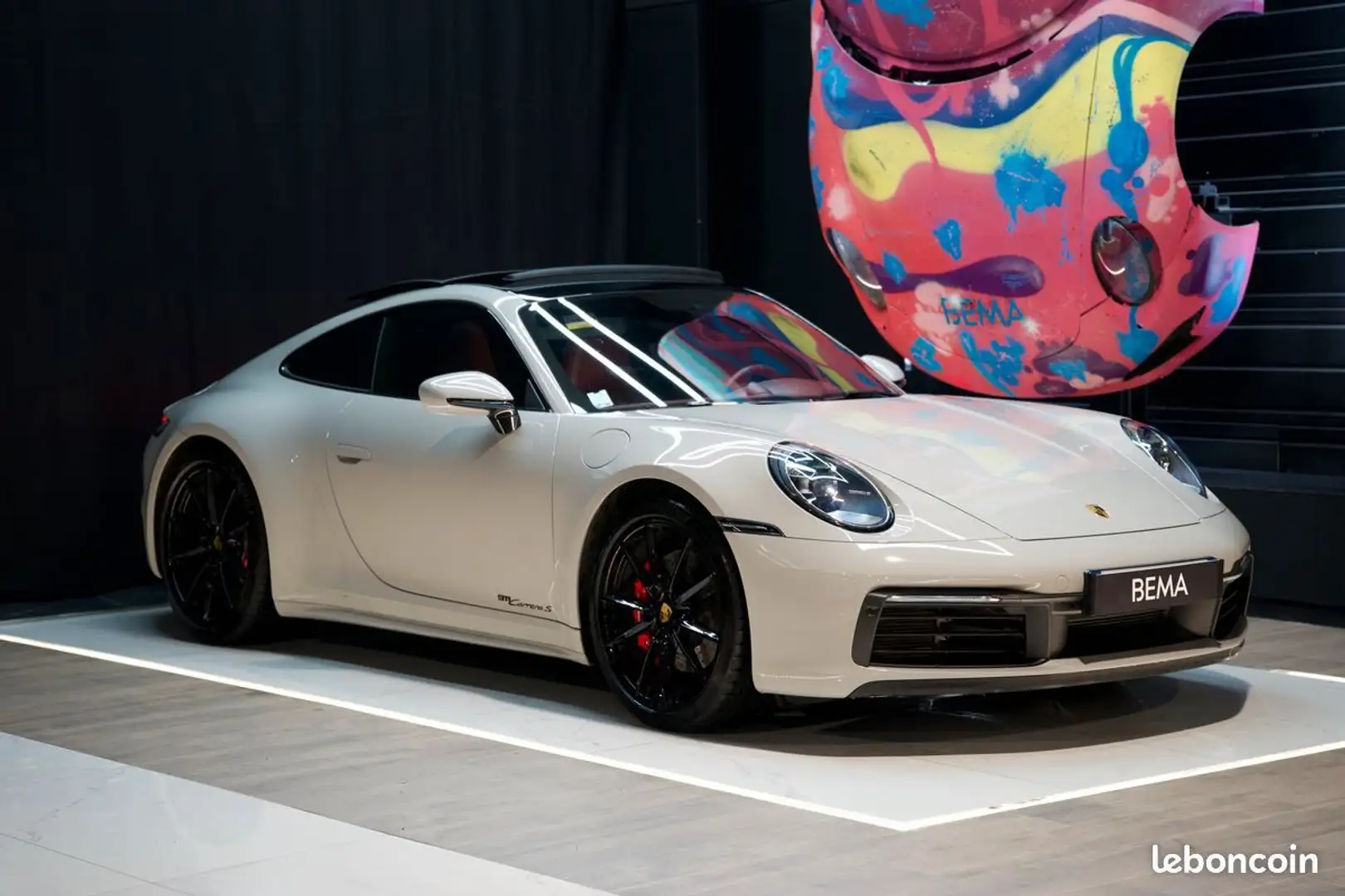 Porsche 992 (992) Carrera S 450cv | Malus payé Approved 04-2027 PDLS+ Sport Chrono Toit Verre BOSE Sièges chauffants-ventilés Gris - 1