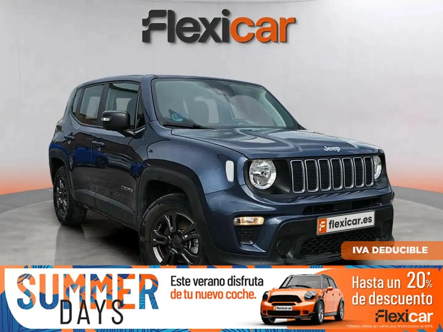 Jeep Renegade eHybrid 1.5 96kW(130CV) Longitude ATX Azul - 1