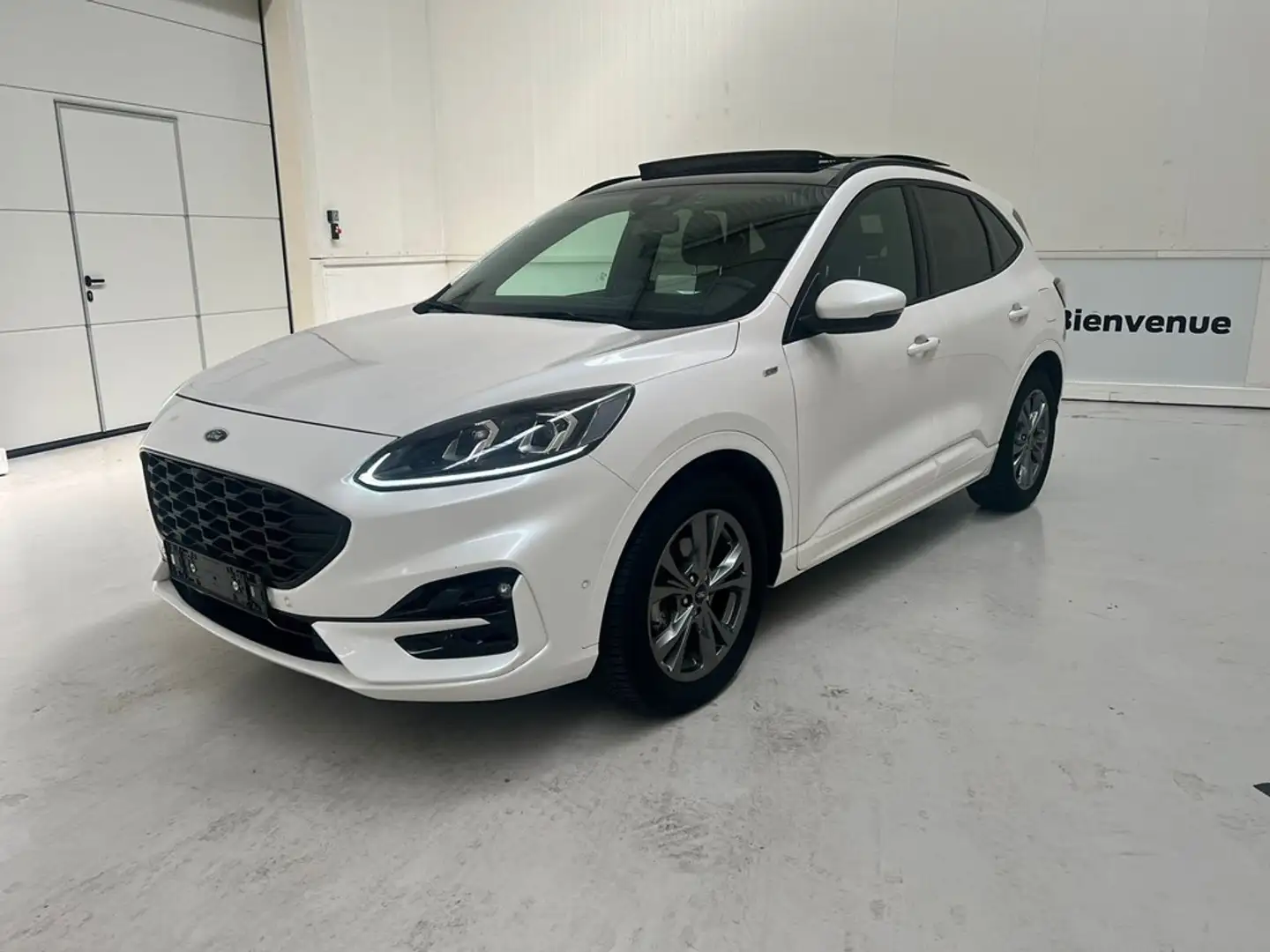Ford Kuga * Hybride - Automaat - Garantie * Blanco - 1