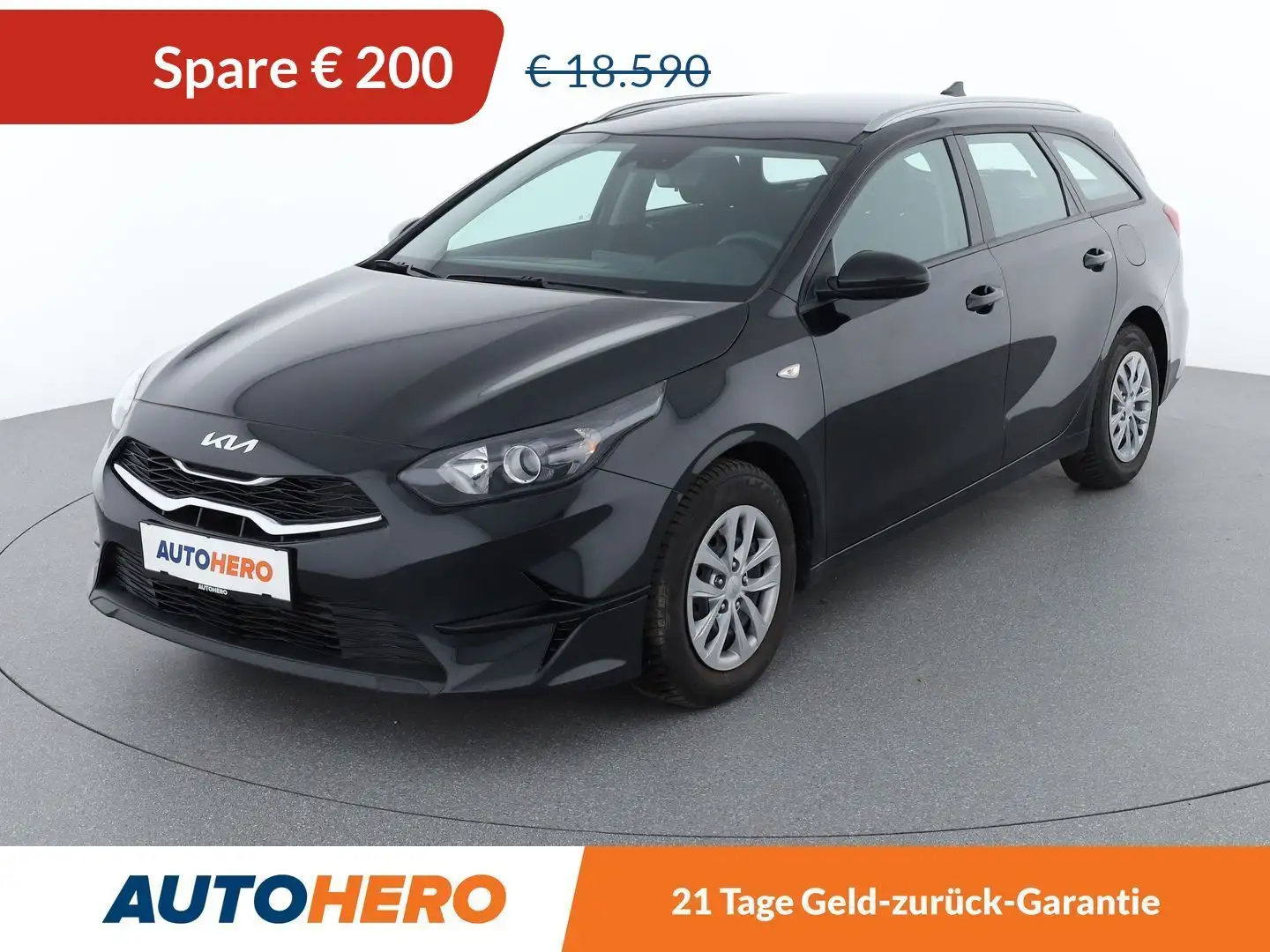 Kia Ceed / cee'd 1.0 TGDI Titan *TEMPO*BT*SPUR* Schwarz - 1