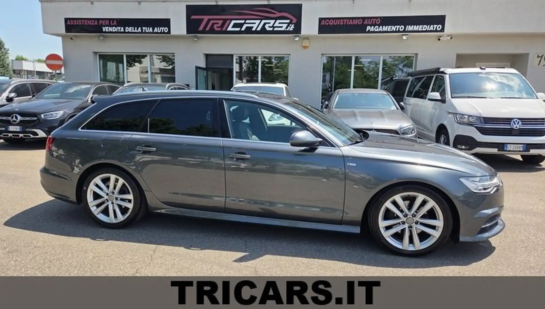 Audi A6 Avant 2.0 tdi Sline quattro 190cv s-tronic PERMUTE Gris - 1
