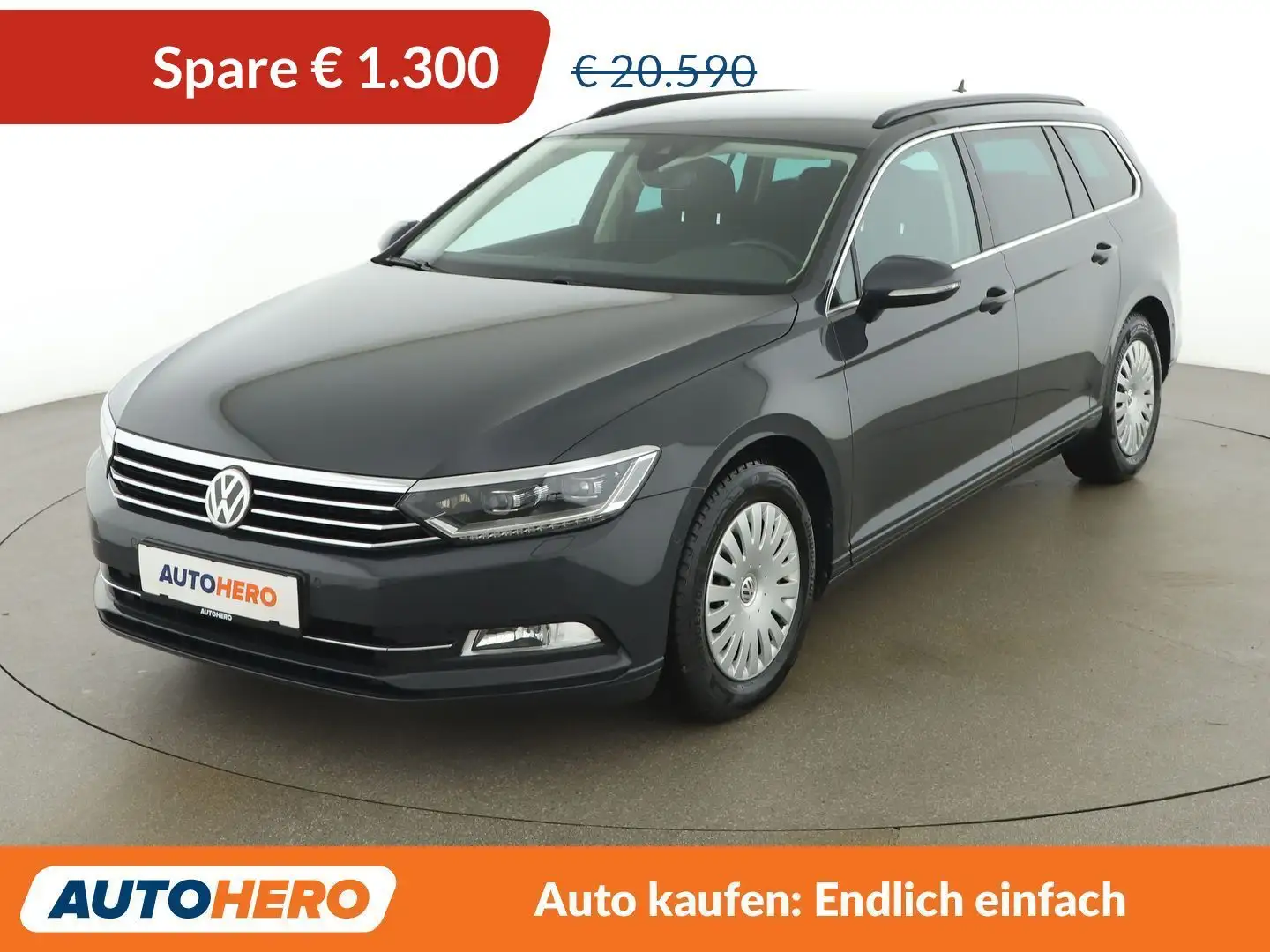Volkswagen Passat 2.0 TDI Comfortline BlueMotion Gris - 1