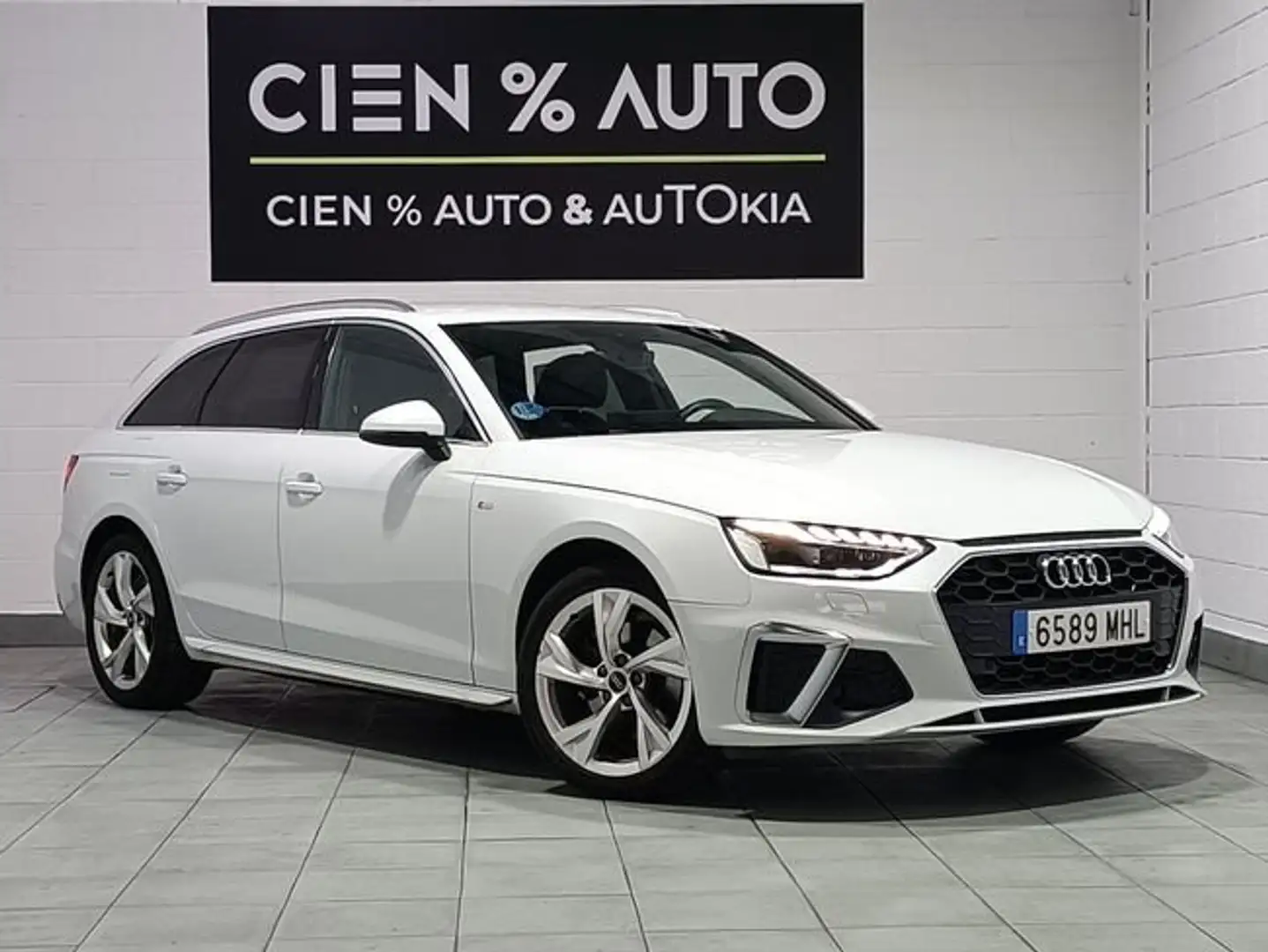 Audi A4 Avant Black line 35 TFSI 110kW S tronic Blanco - 2