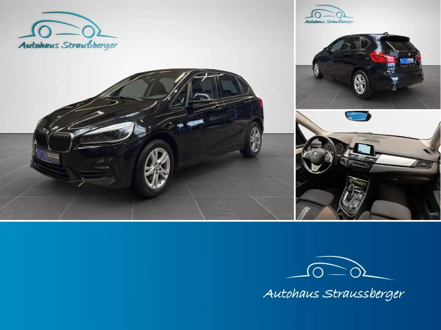 BMW 218 Advantage AHK Sportsitze HiFi Schwarz - 1