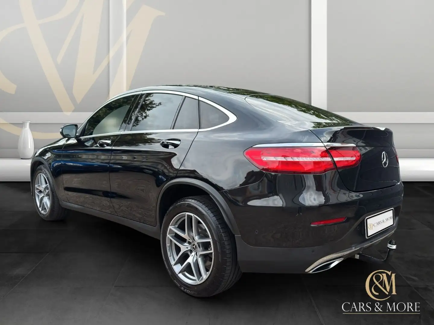 Mercedes-Benz GLC 350 Couped 4Matic AMG Leder Navi HuD RFK AHK Schwarz - 2