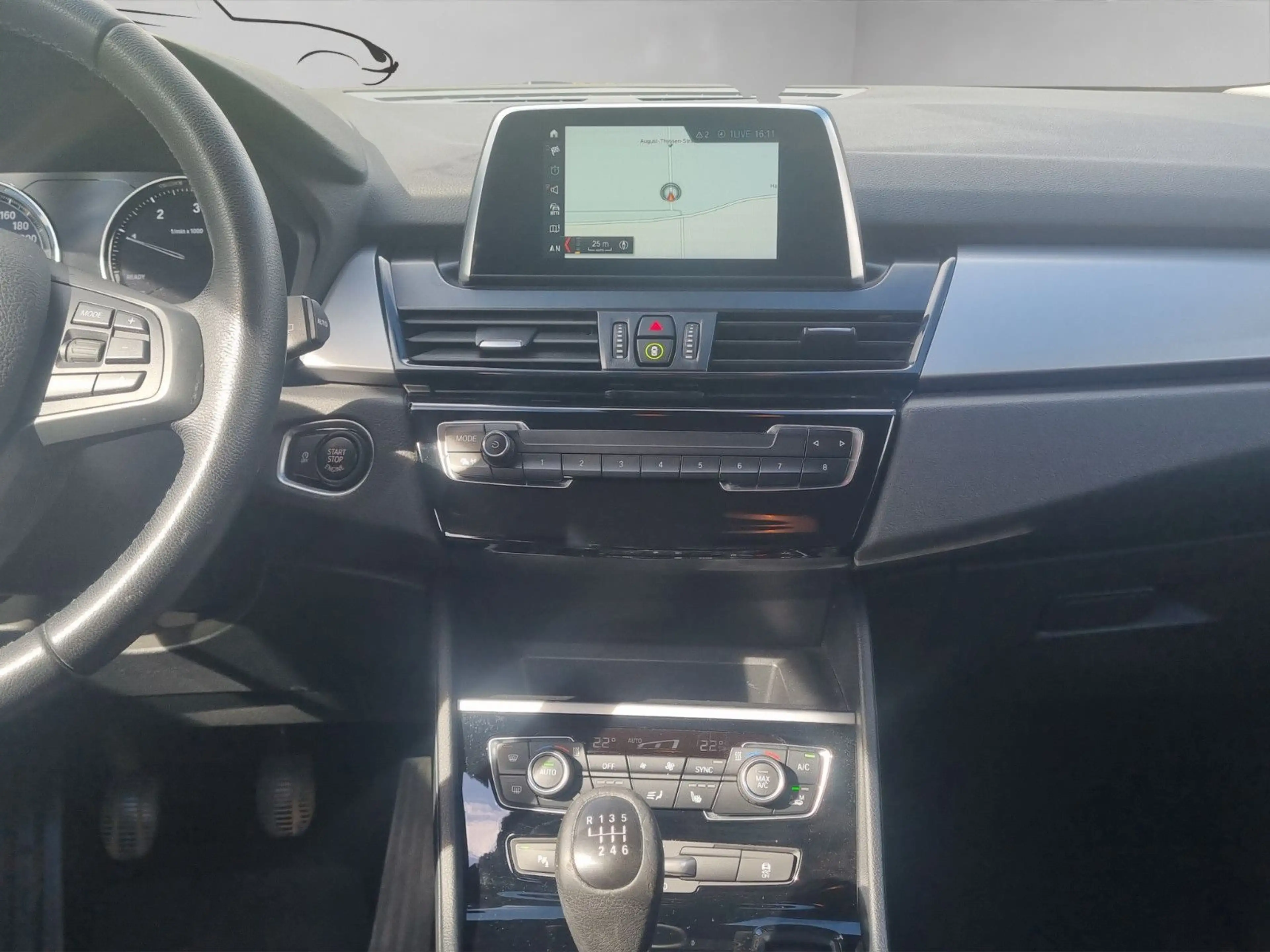 BMW 216 216d GT EDITION COLORVISION NAVI/SHZ/PDC/SPOSI — photo 13
