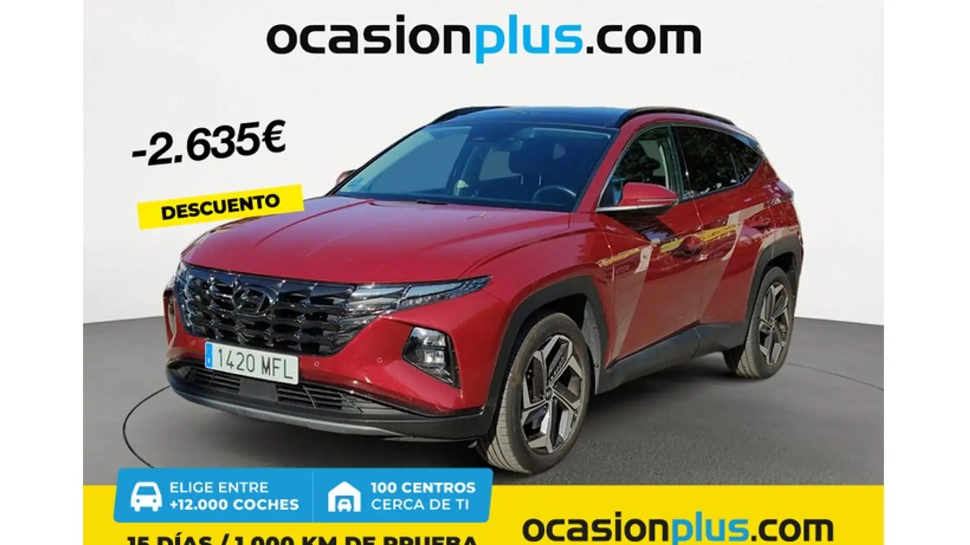 Hyundai TUCSON 1.6 TGDI 48V Style 4x4 DT Rojo - 1