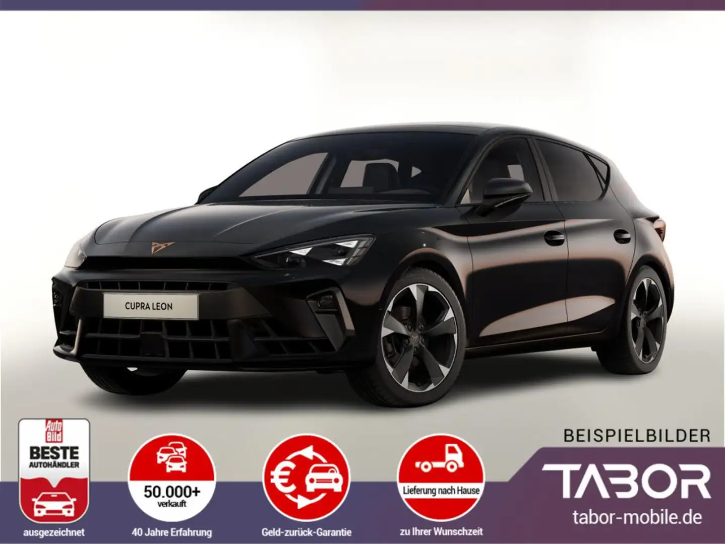 CUPRA Leon 1.5 eTSI 150 DSG IntelliD Pano Matrix Edge Schwarz - 1