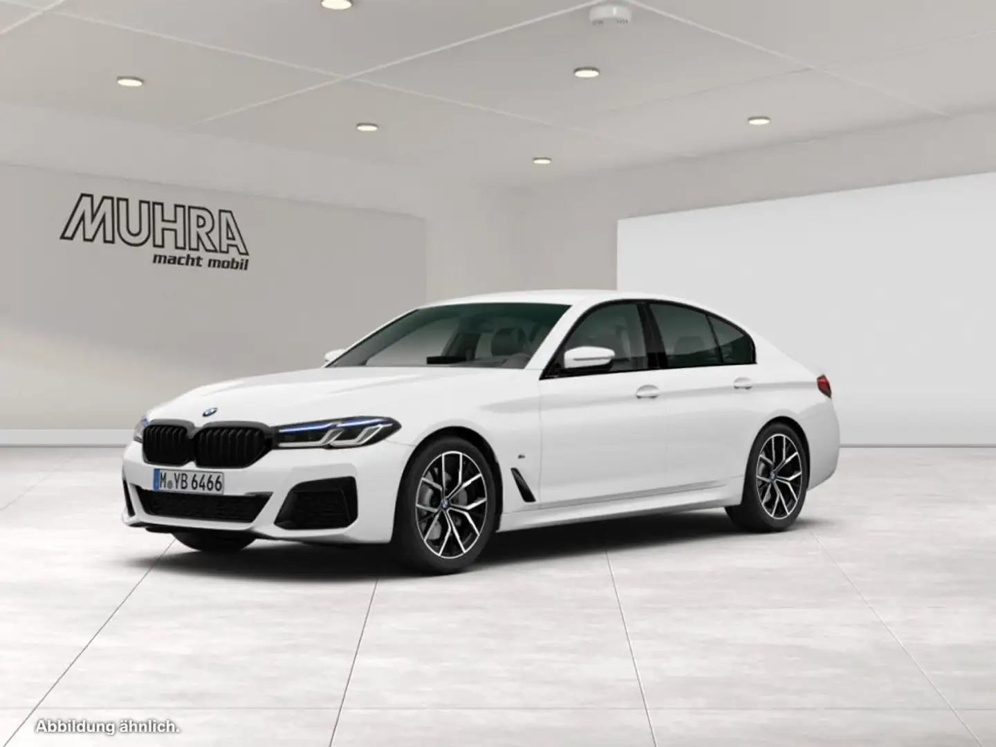 BMW 520 d Lim M Sport 19" HUD Lenkradhzg. Laserlicht Weiß - 2