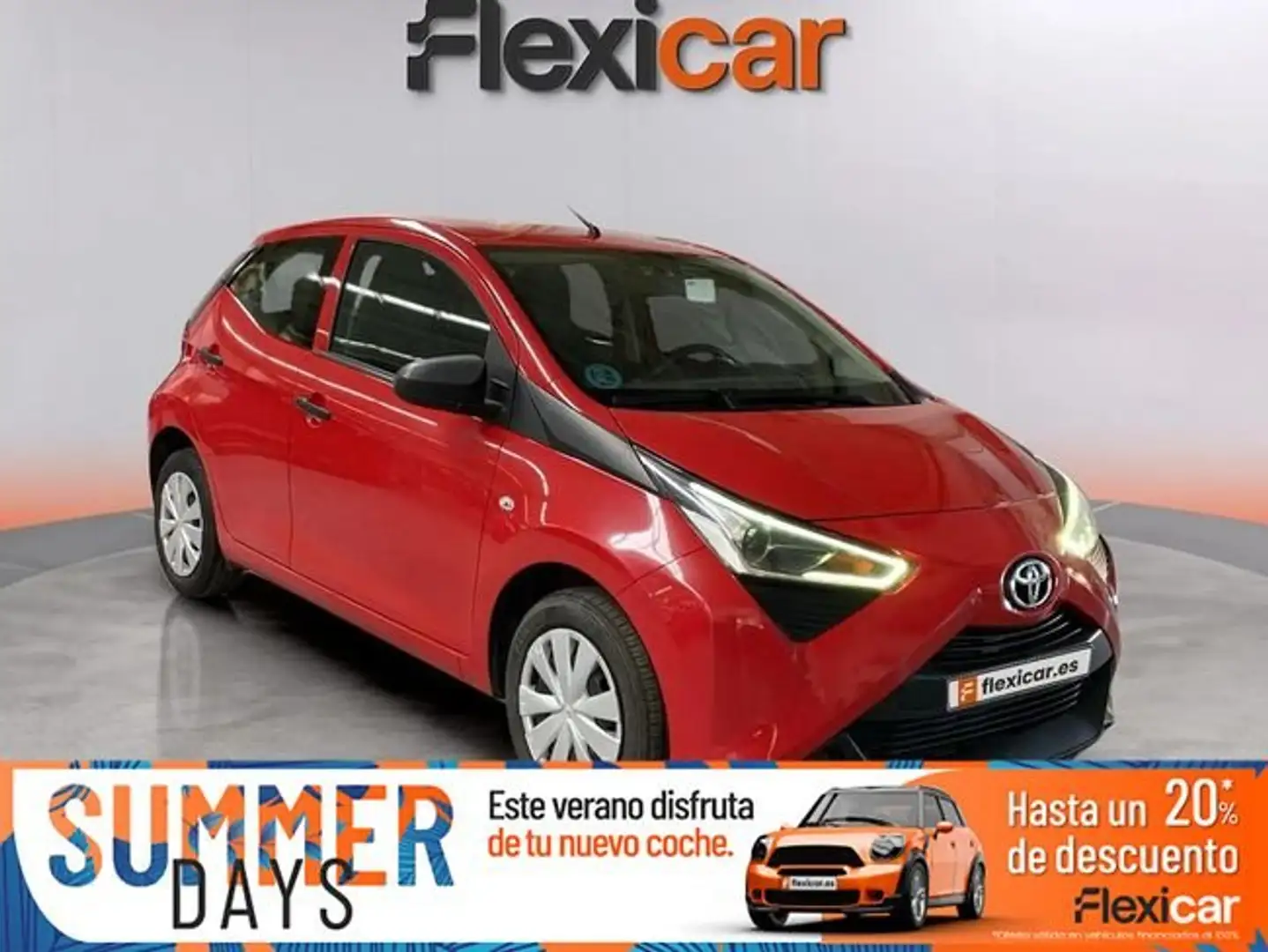 Toyota Aygo 1.0+70+x-sport Rojo - 1