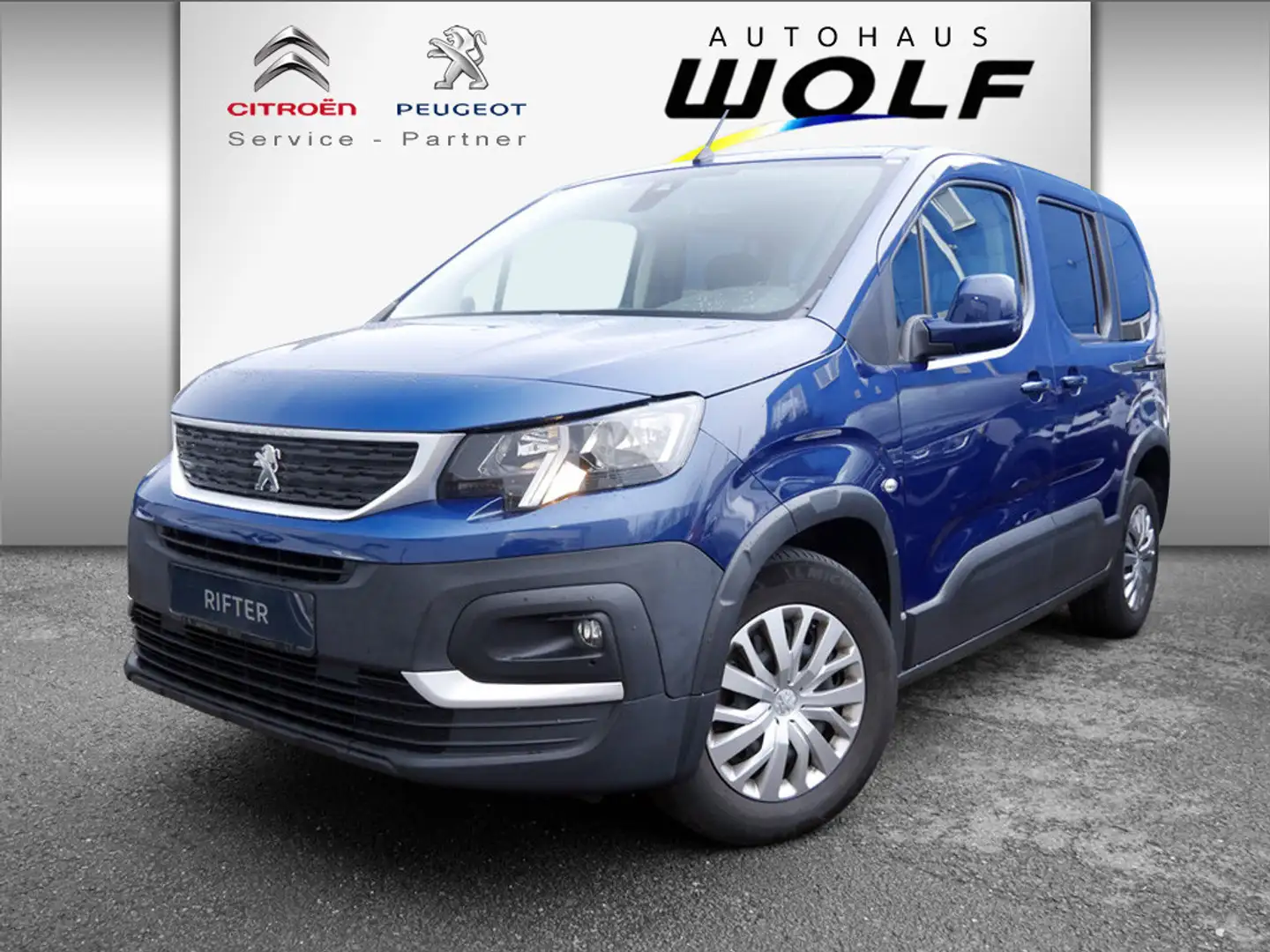 Peugeot Rifter L1 PureTech Active Pack KLIMA PDC Blau - 1