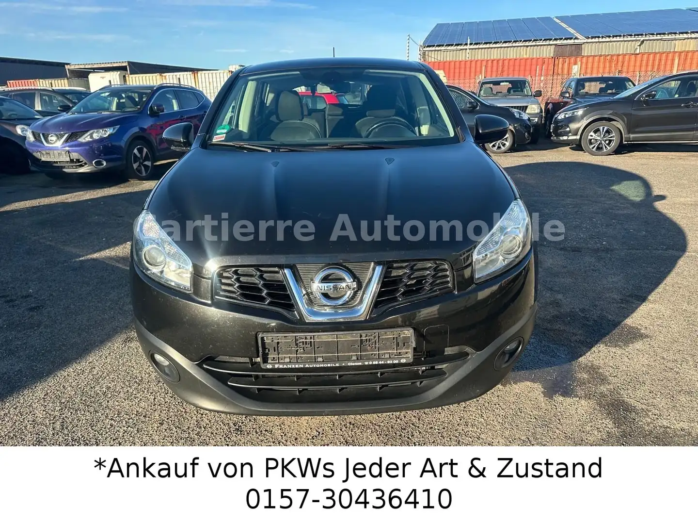 Nissan Qashqai Acenta 1,6 Dci *1. Hand*EURO 5*AHK*ALU* Schwarz - 2
