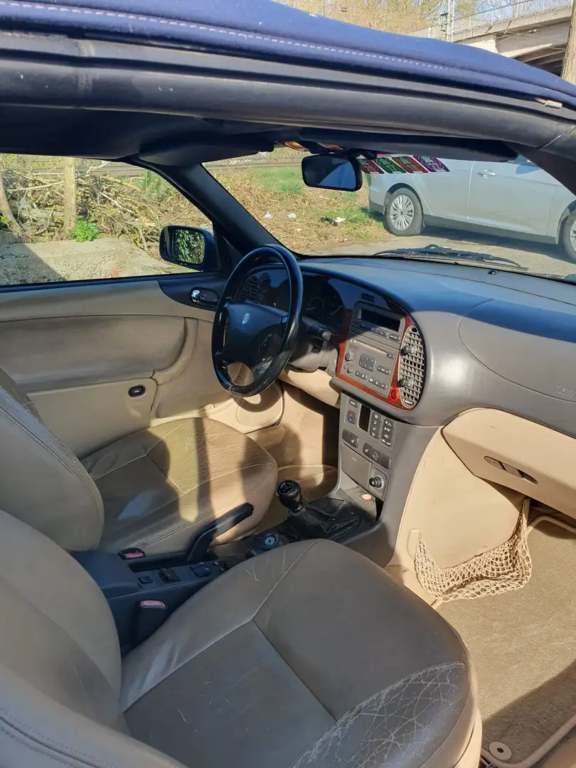 Saab 9-3 Saab 9-3 2.0i t Cabrio SE Bleu - 2