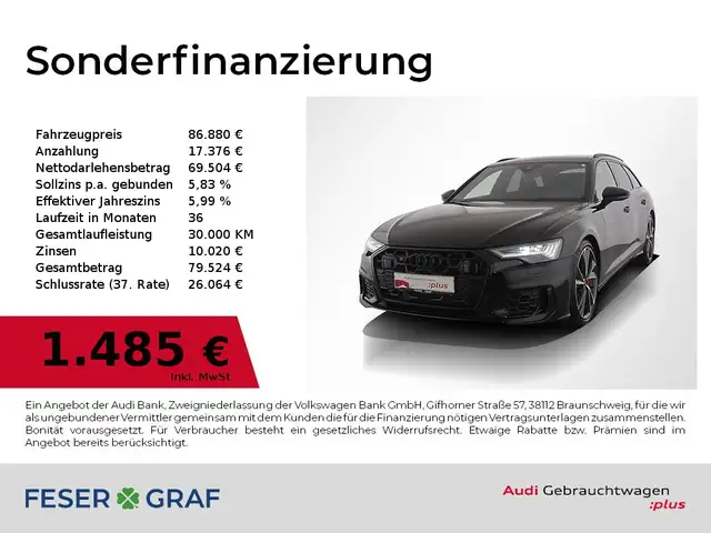 Audi S6 Avant 3.0 TDI quattro S tronic Matrix / PANO / B&O
