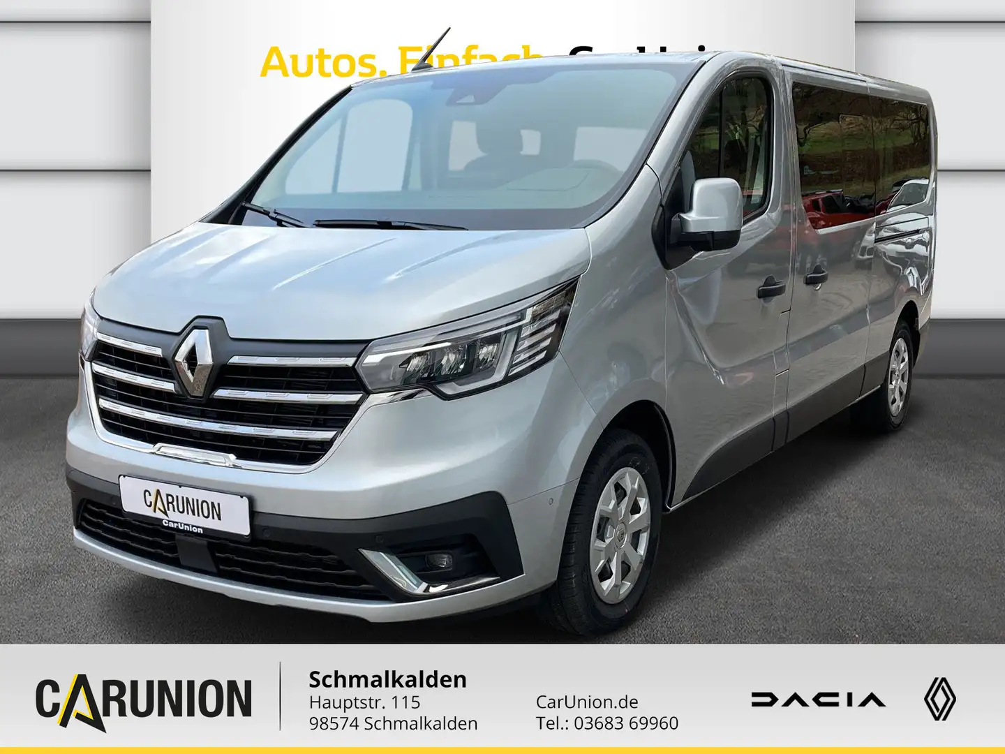Renault Trafic Combi Grand Life Blue dCi 150 Grau - 1