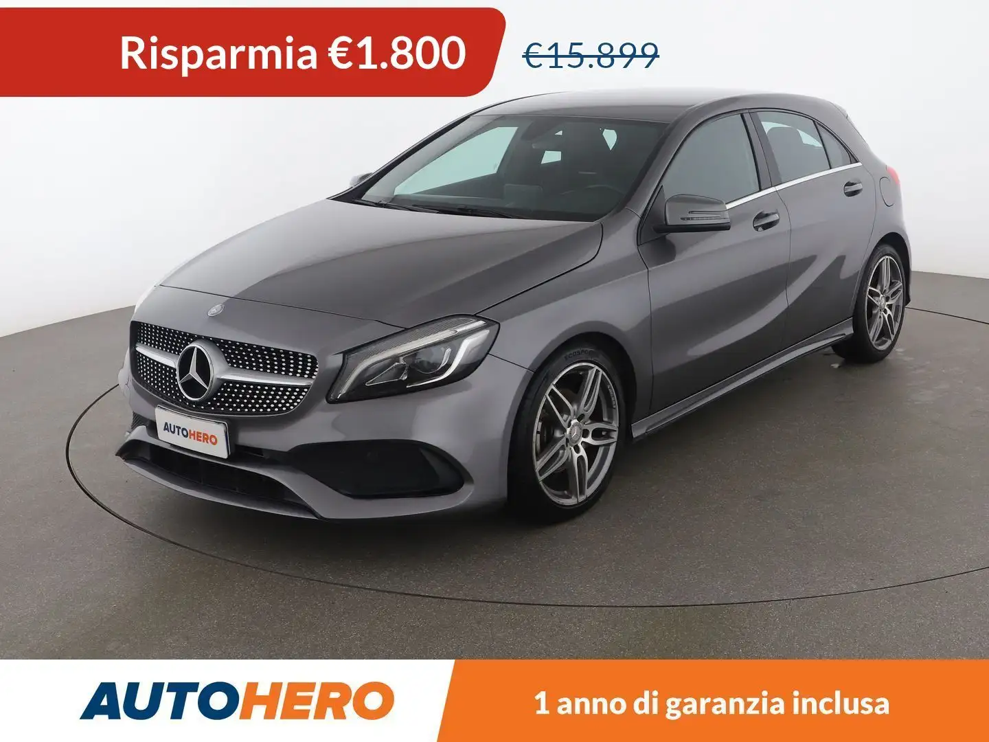 Mercedes-Benz A 180 A 180 CDI Premium Grigio - 1