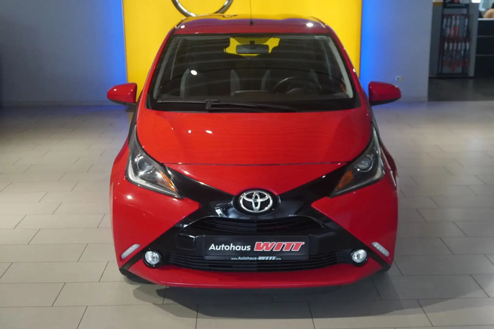Toyota AYGO °R-Kamera°BT°Klima°Allwetter° Rood - 2