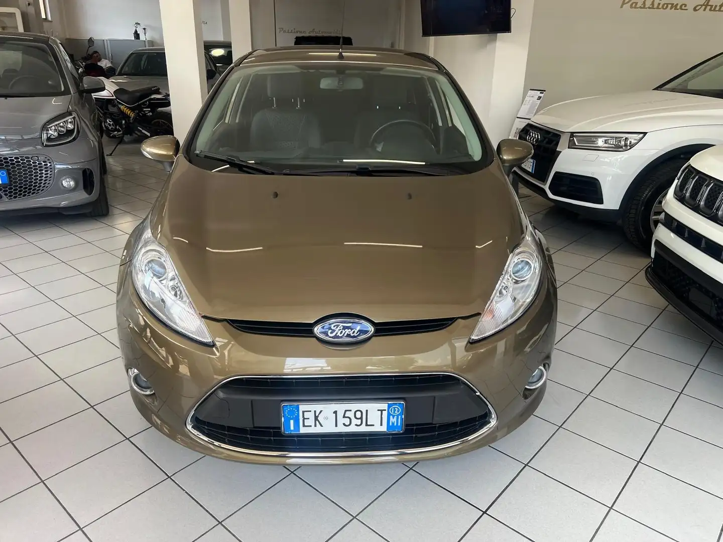 Ford Fiesta 5p 1.2 16v Titanium UNICOPROPRIETARIO Grün - 2