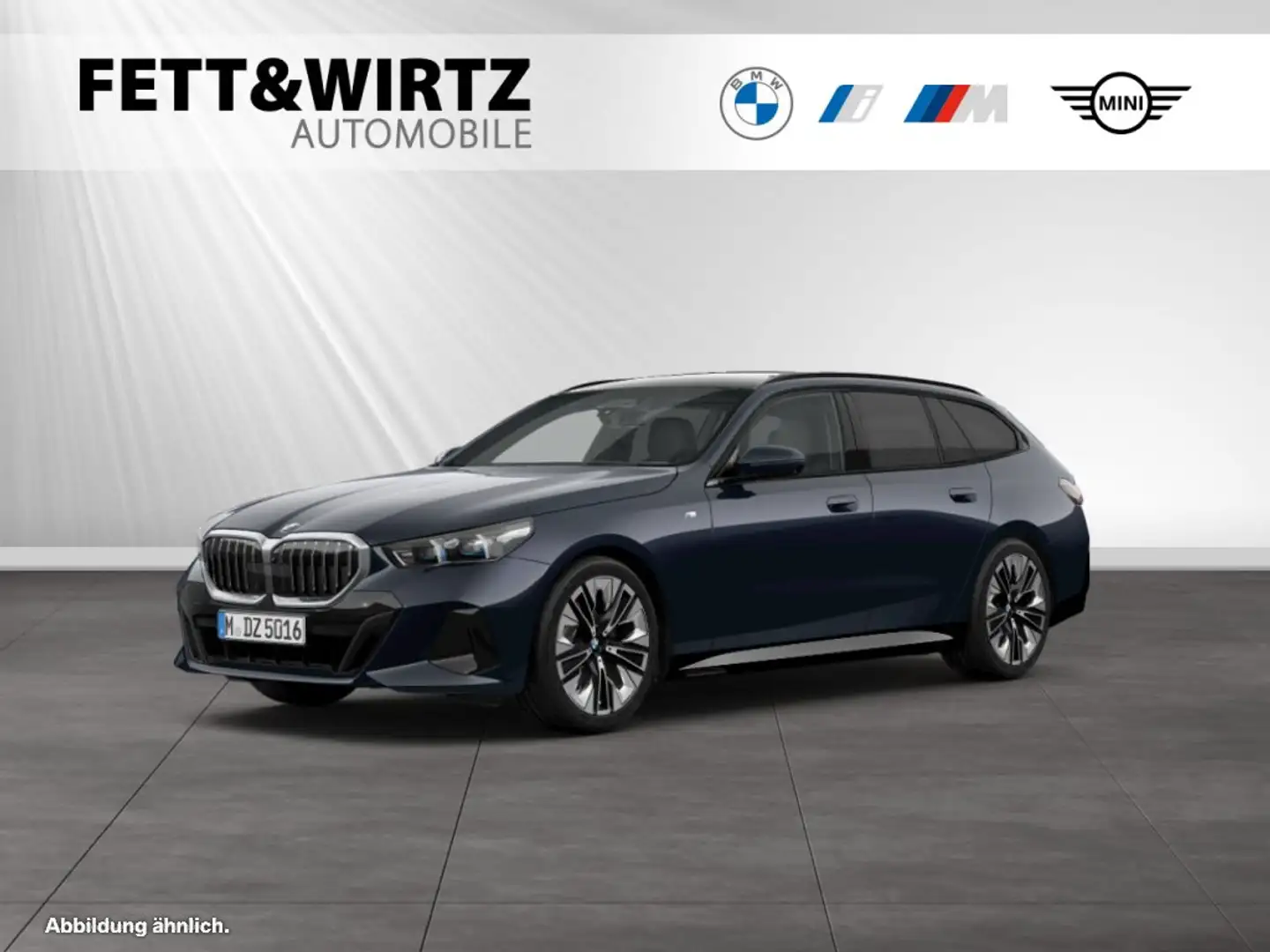 BMW 520 d Touring M Sport|Panorama|AHK|H/K Zwart - 1