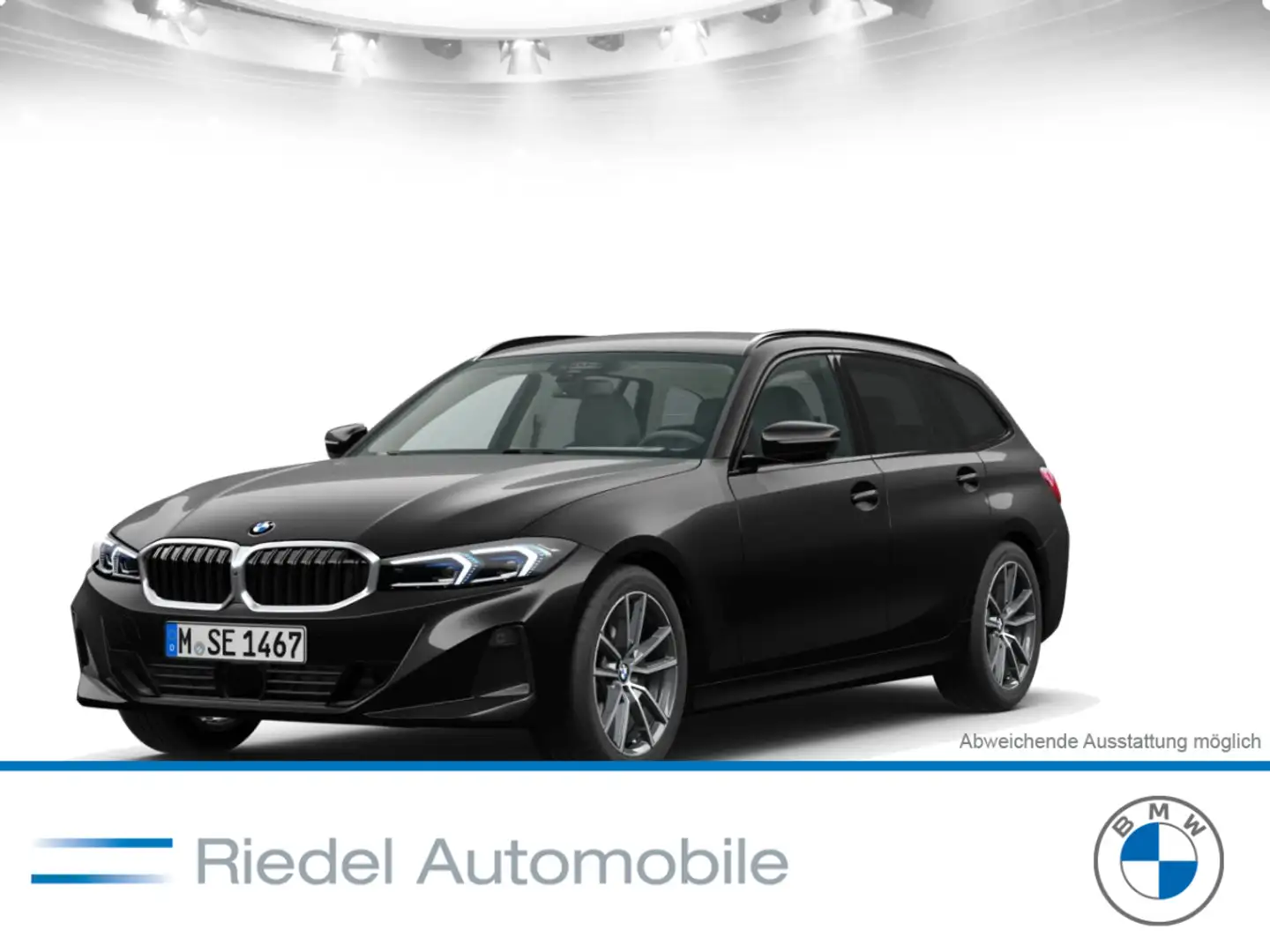 BMW 318 i Touring Auto Navi Tempom.aktiv Bluetooth PDC MP3 Negro - 1